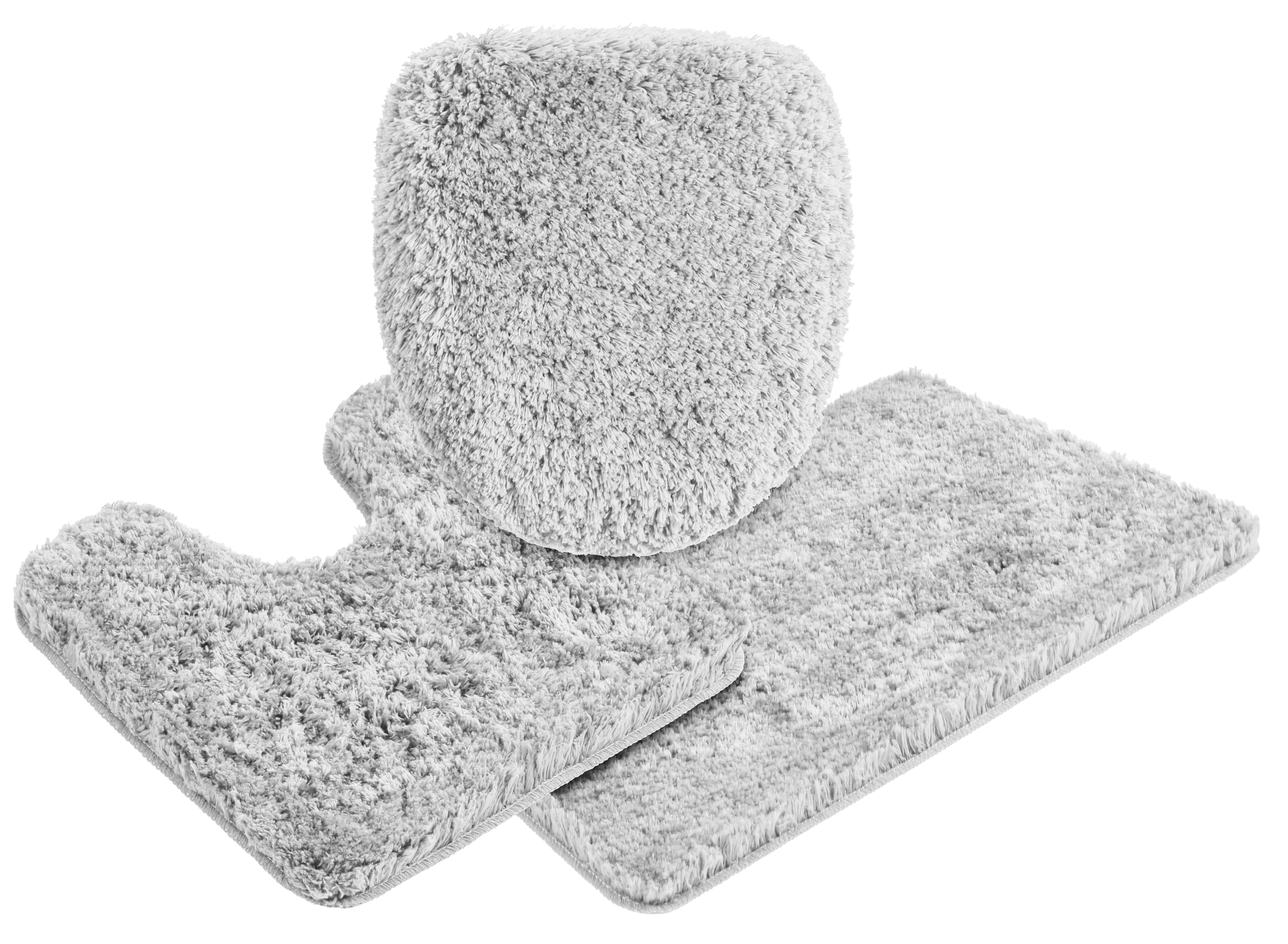 my home Badematte Micro exclusiv, Badvorleger, Badezimmer Teppich, Höhe 55 günstig online kaufen