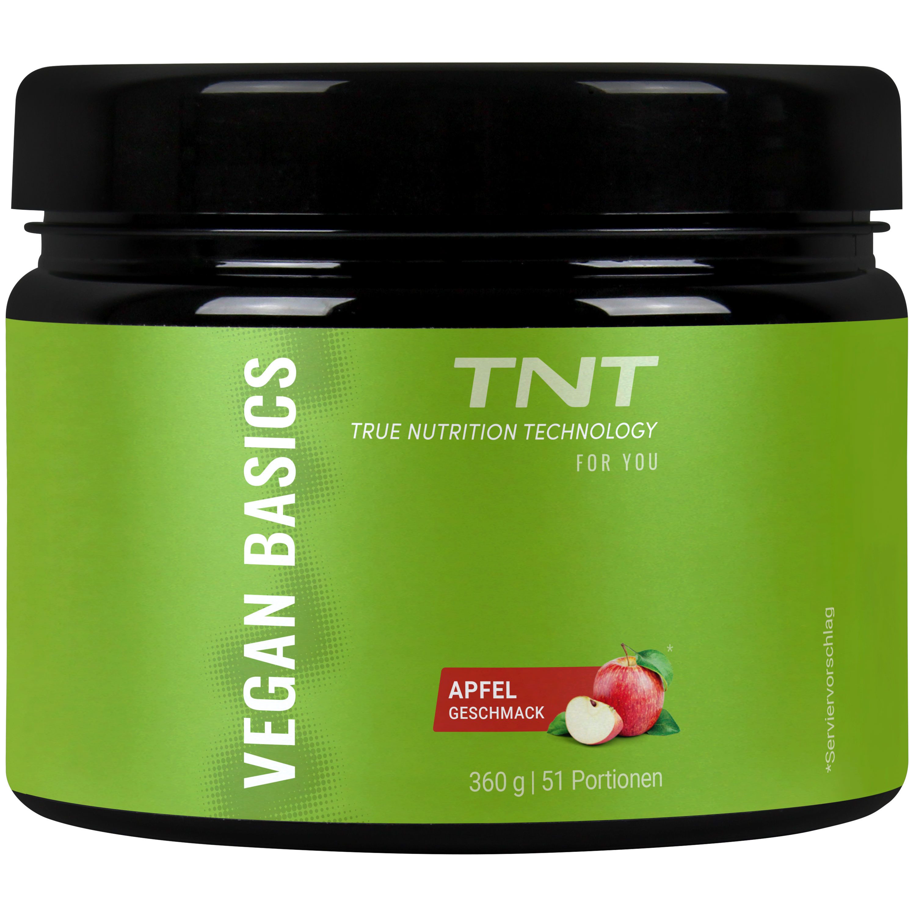 TNT (True Nutrition Technology) Vegan Basics - optimale Vitamin- und Mineralien-Mischung + Creatine Pulver, 360 g