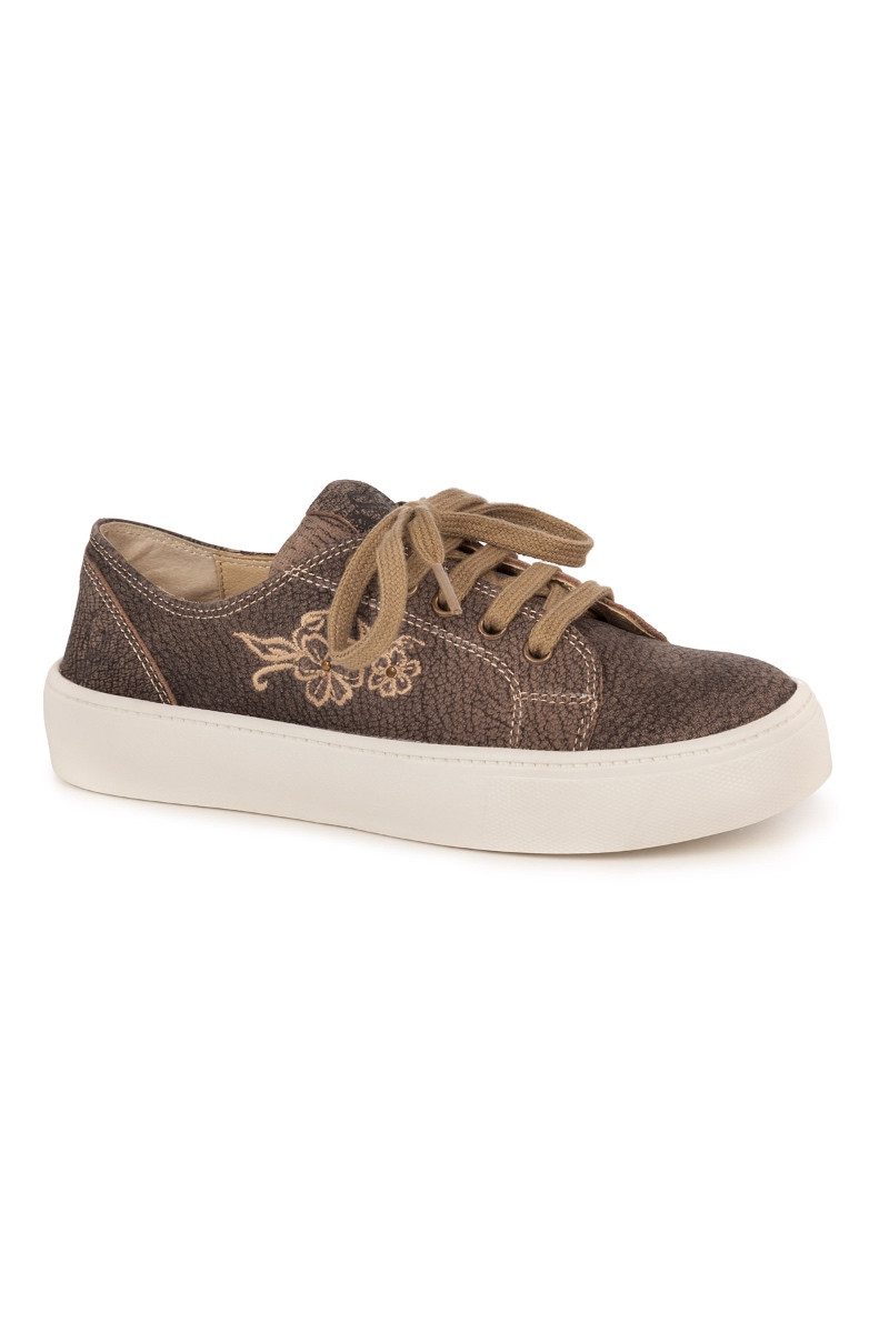 Spieth & Wensky Sneaker Damen - NAMIBIA - denim, fenchel, graubraun Sneaker