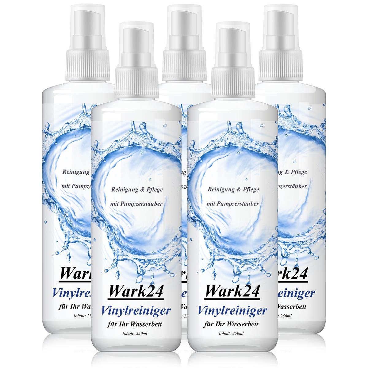 Wark24, Wasserbett Wark24 Vinylreiniger für Ihr Wasserbett 250ml - Reinigung & Pflege (5e