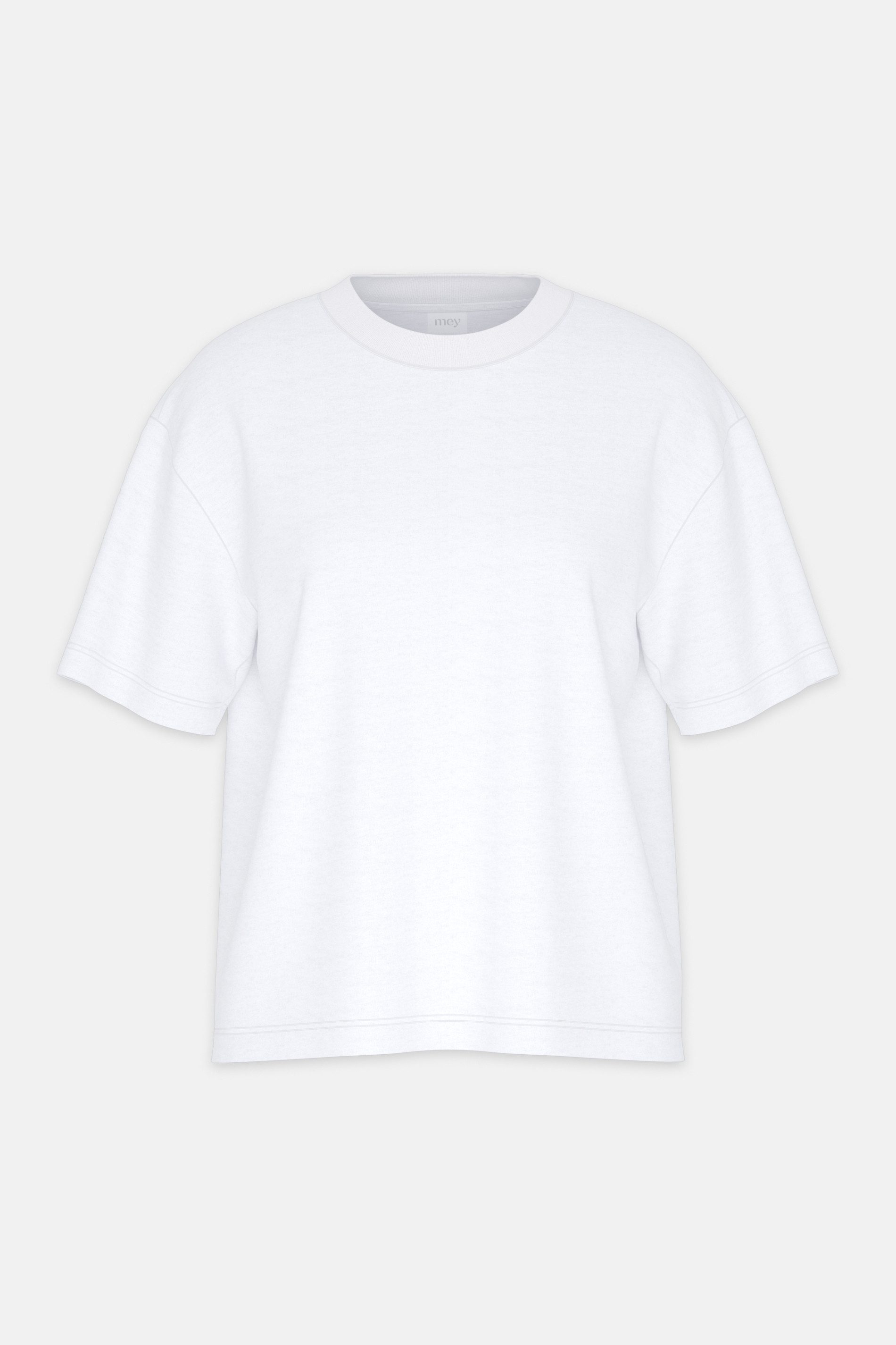 Mey Pyjamaoberteil Mey T-Shirt Serie Solid Love mit Print T-Shirt (1-tlg) Modernes Shirt, Baumwoll-Mix, Rundhals