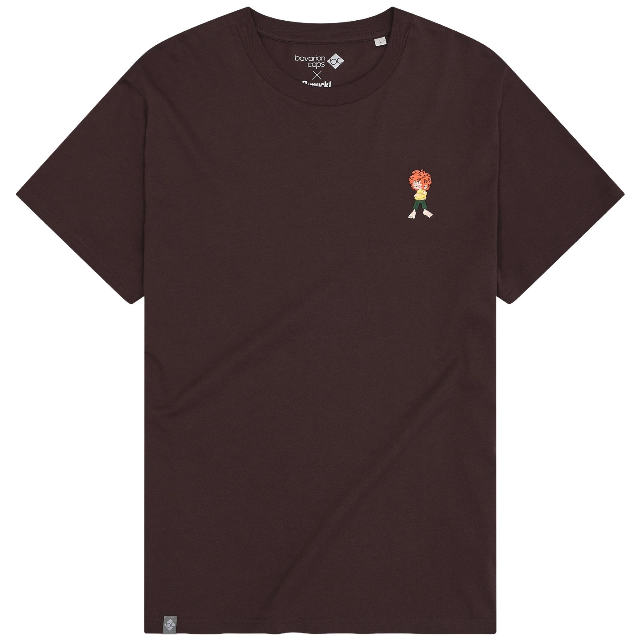 Bavarian Caps T-Shirt Bavarian Caps T-Shirt "Pumuckl Grantig" - schwarz (T-Shirt, T-Shirt)