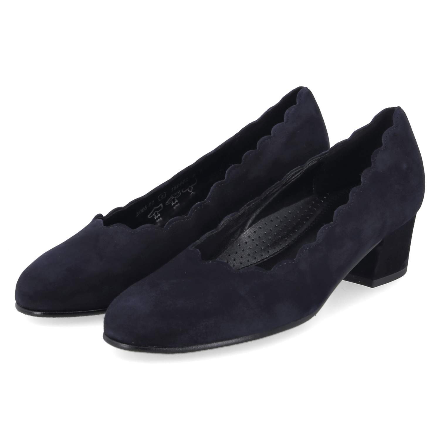 Gabor Gabor 3006.01.002 Damen Rauleder blue Keilpumps