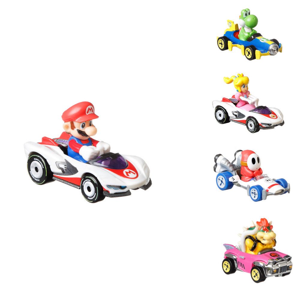 Mattel GmbH Spielzeug-Traktor Hot Wheels - Fahrzeug Sortiment - Mario Kart günstig online kaufen
