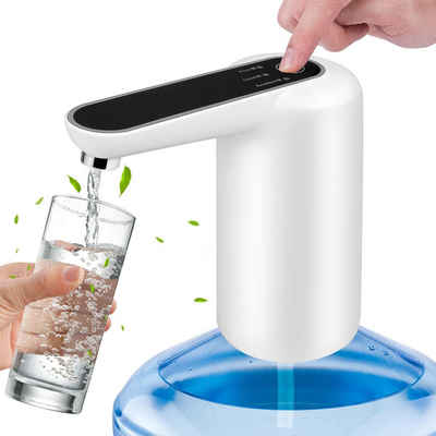 Gontence Elektropumpe Wasserkocher Automatischer USB Tragbare Trinkwasserpumpe (Eimer-Wasserpumpe Elektrischer Wasserspender Ansaugvorrichtung Kleiner automatischer Wasserspender für den Haushalt)