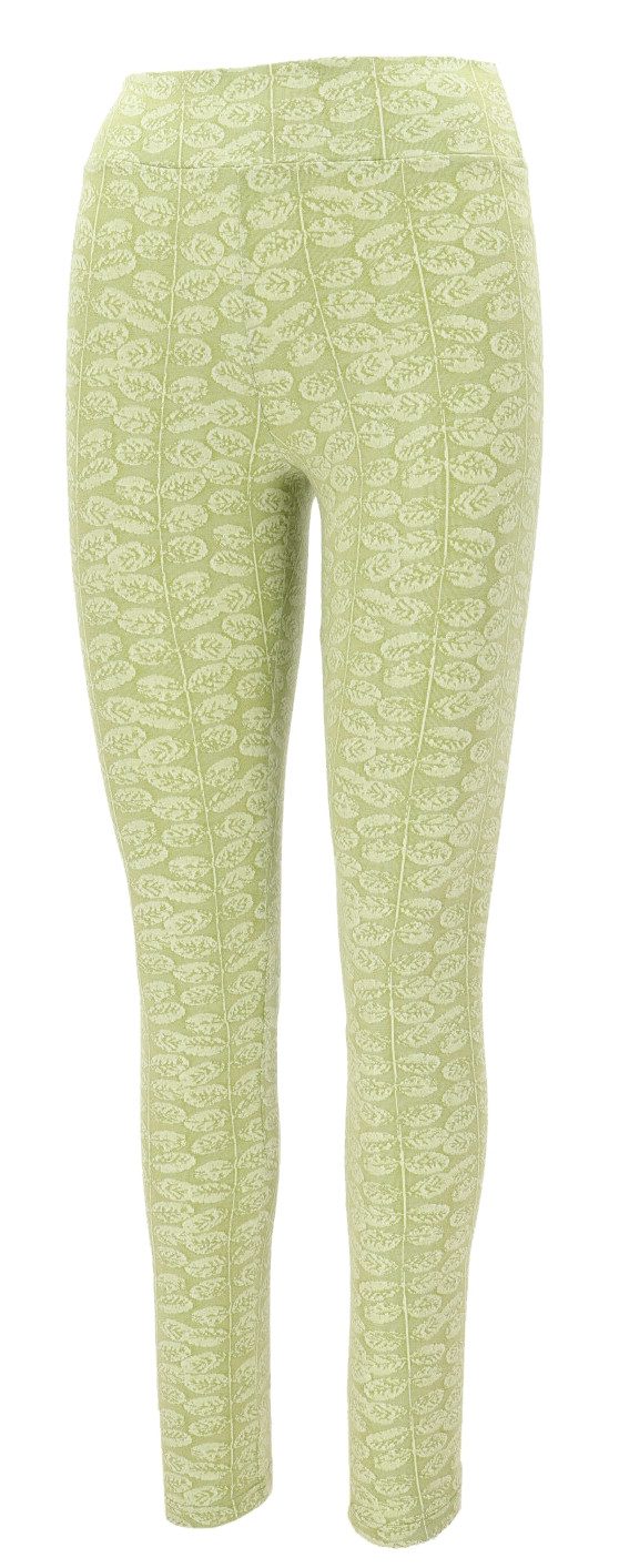 Guru-Shop Hose & Shorts Jacquard Yoga Hose, Yoga Leggings mit hohem.. alternative Bekleidung