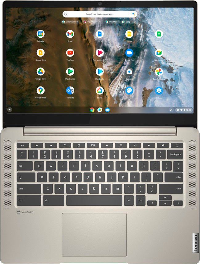 Lenovo Slim 5 CB Gold 7505 Chromebook (35,56 cm/14 Zoll, Intel Pentium Gold  7505, UHD Graphics, 128 GB SSD)