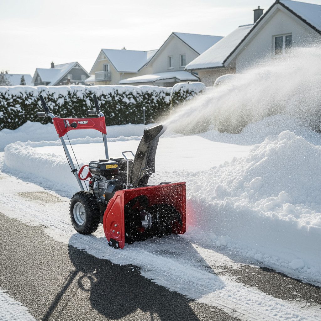 Hecht Benzin-Schneefräse zweistufig 5 Gänge 5,5 PS, 56,00 cm Arbeitsbreite, günstig online kaufen