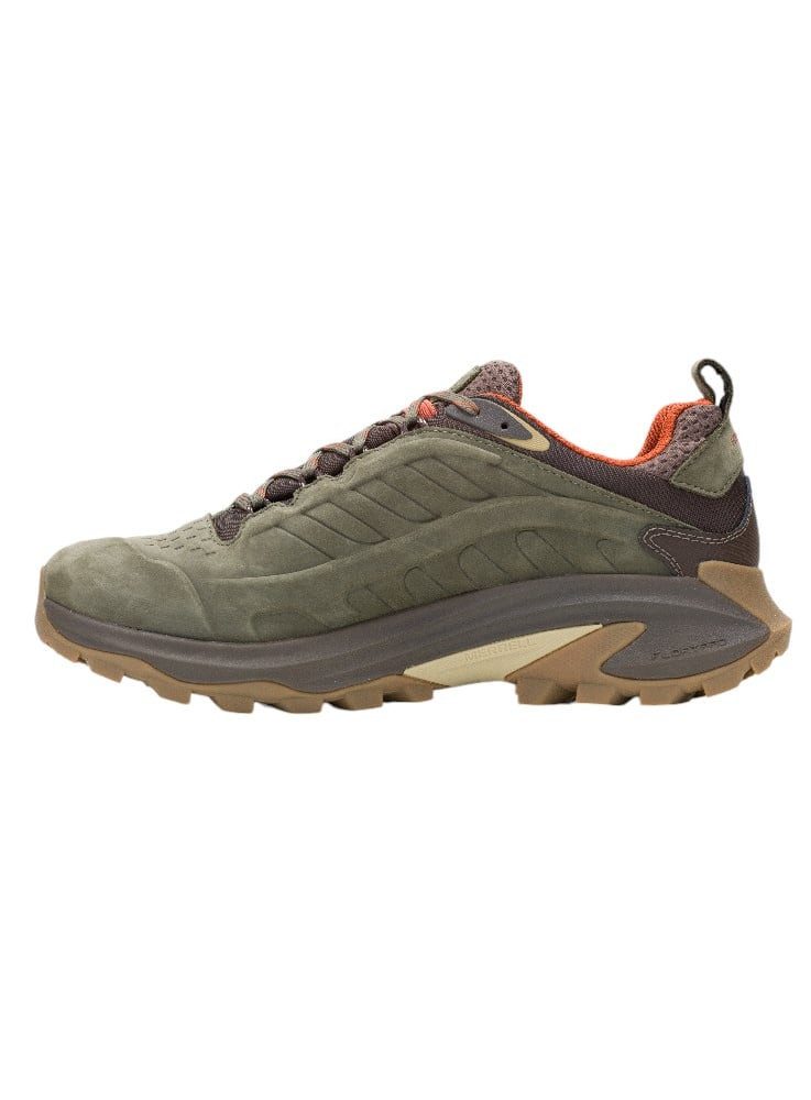 Merrell Moab Speed 2 Leather WP (Nubukleder, wasserdicht) olivegrün Herren Wanderschuh