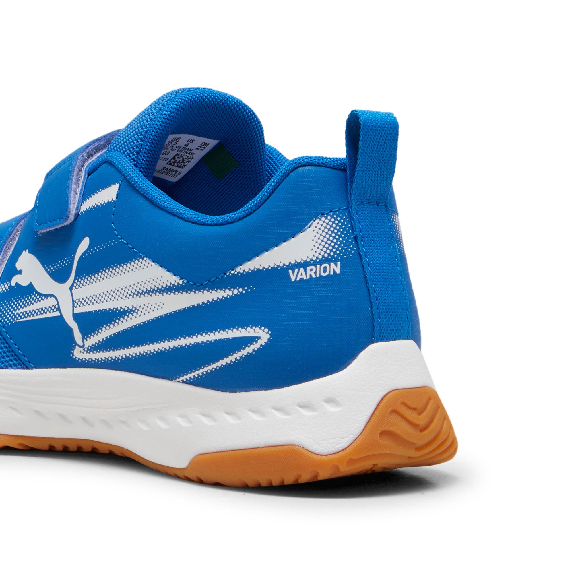 PUMA VARION II V JR Hallenschuh mit Klettverschluss, mit IMEVA-Dämpfung