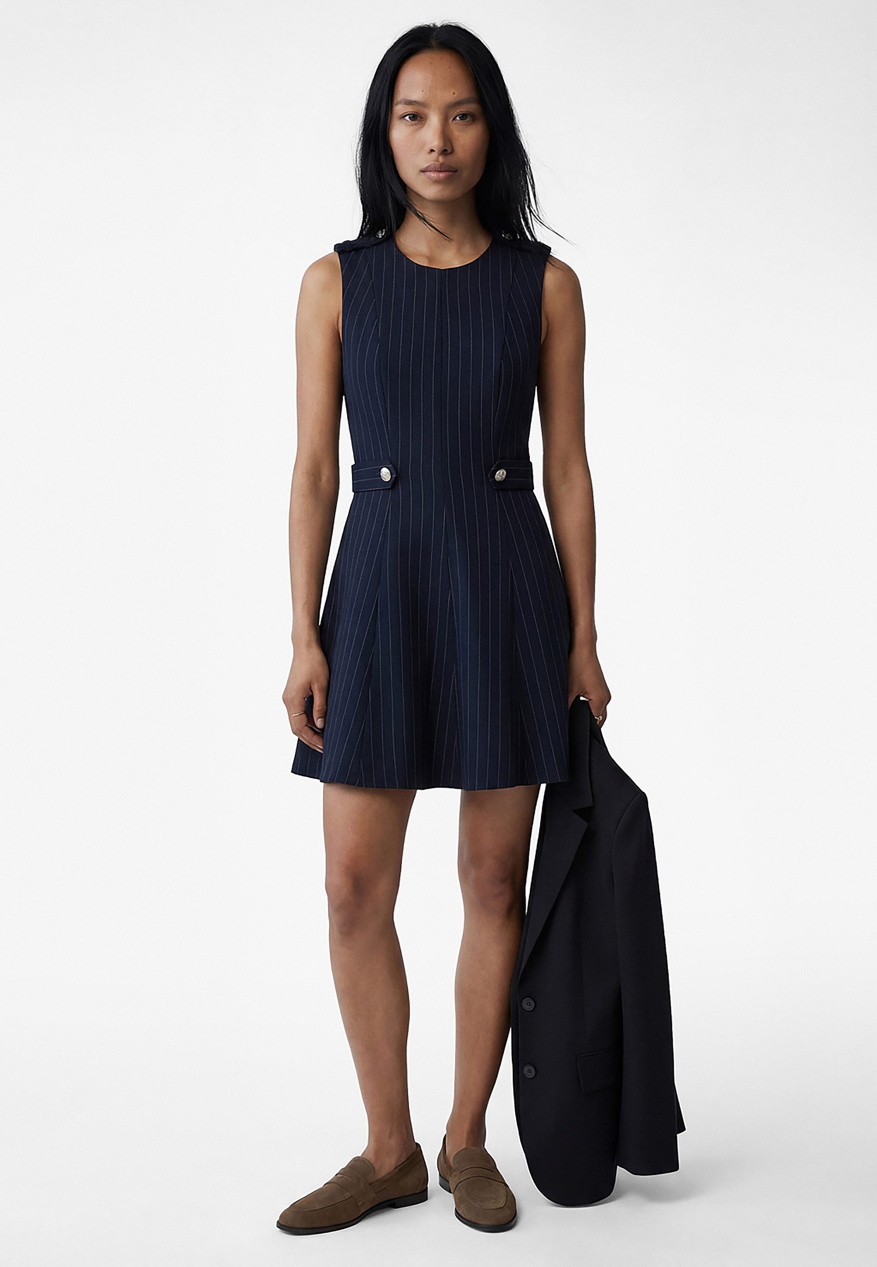 Badekleid Mit Metall-Accessoires Fit & Flare Kleid Minikleid