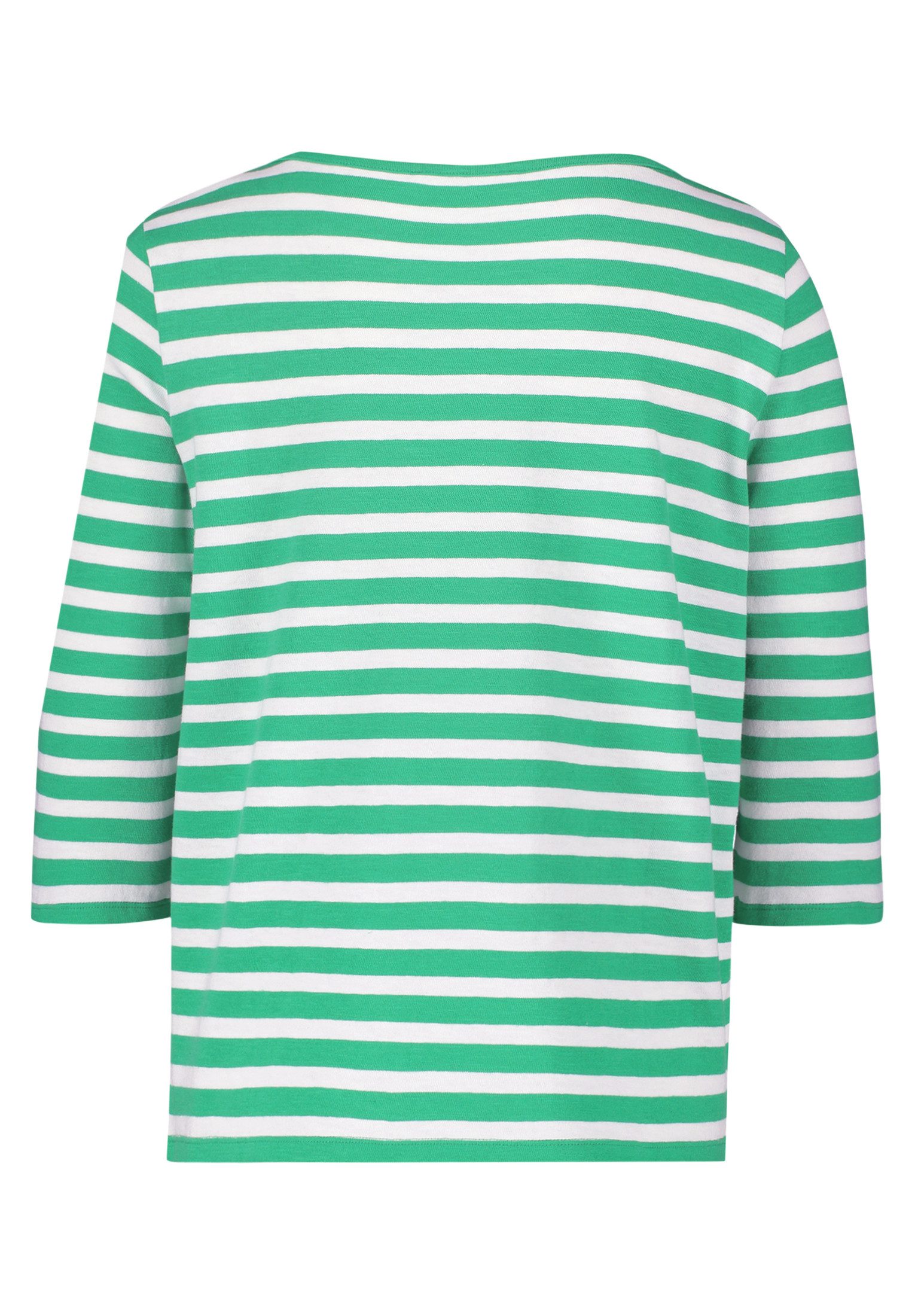 Cartoon 3/4-Arm-Shirt Cartoon Rundhals-Shirt mit 3/4 Arm (1-tlg) Material