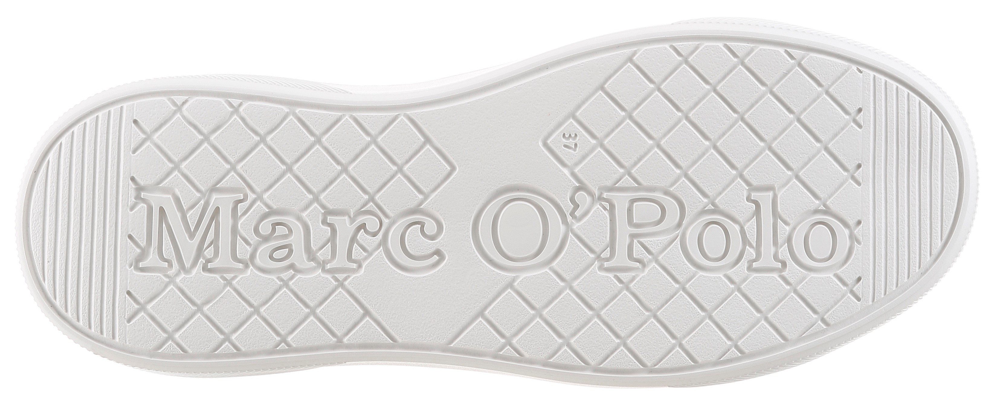 Marc O'Polo KAIRA Sneaker Schnürschuh, Halbschuh, Freizeitsneaker mit Ziernähte