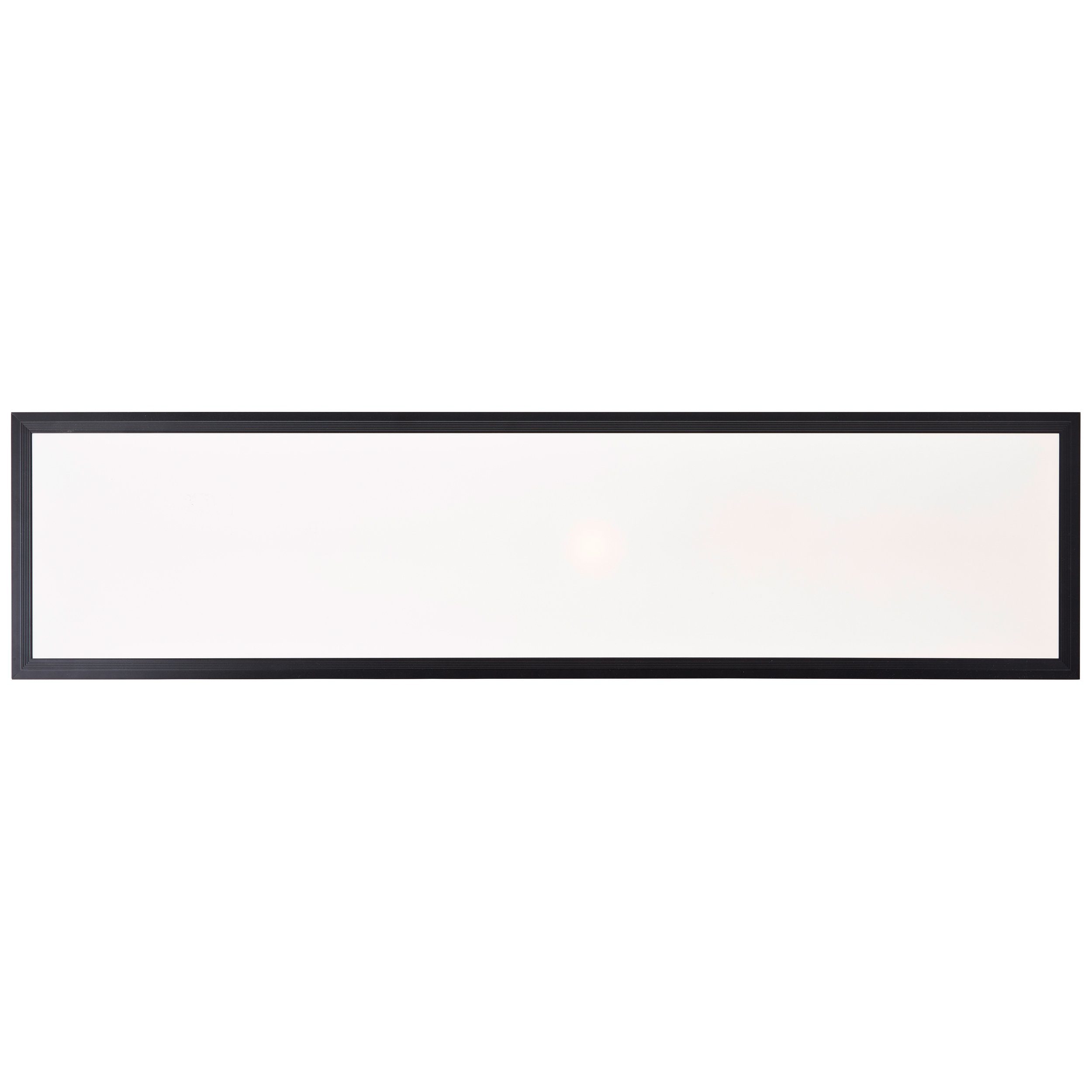 CCT, kaltweiß, LED Dimmfunktion, lm, fest Lightbox Deckenleuchte, dimmbar, LED x schwarz 3400 - 25 100 LED-Paneel, 3000-6500 K, cm, warmweiß integriert,