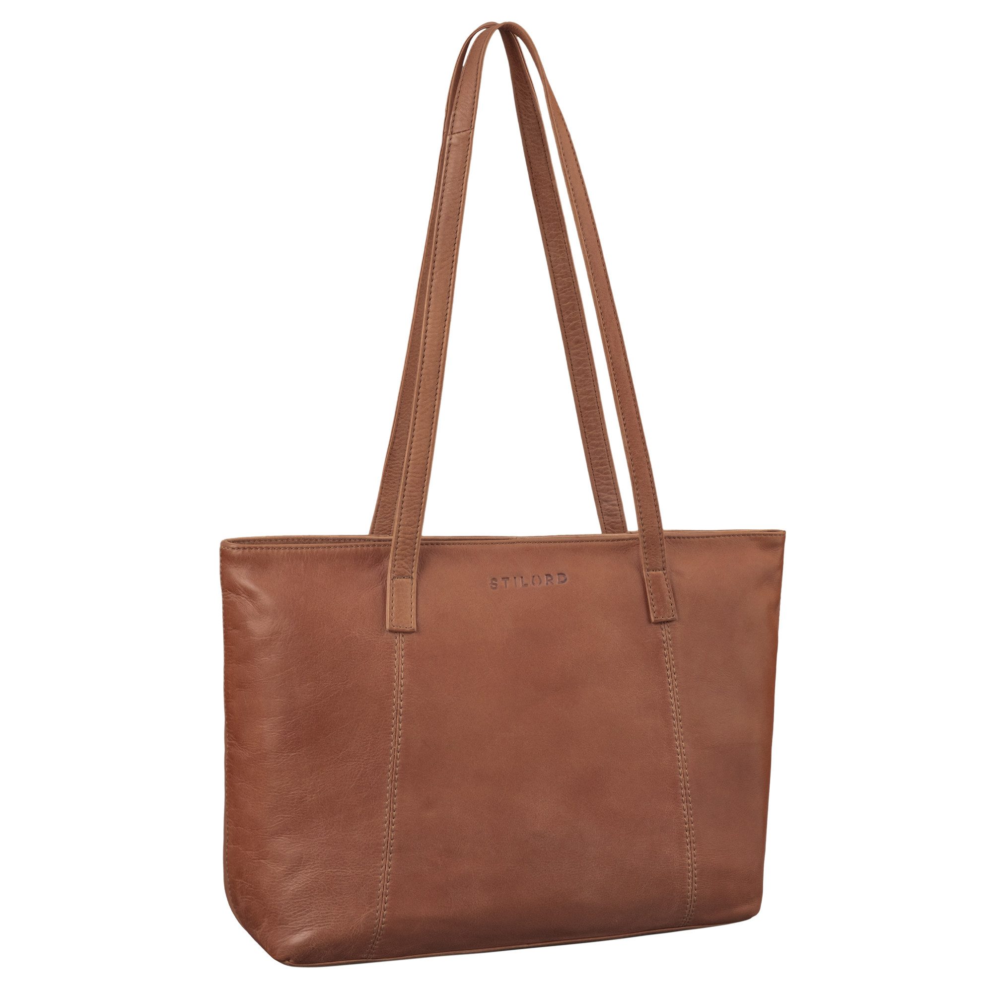 STILORD Handtasche "Tina" Elegante Leder Shopper Tasche Damen Groß für Lapt günstig online kaufen