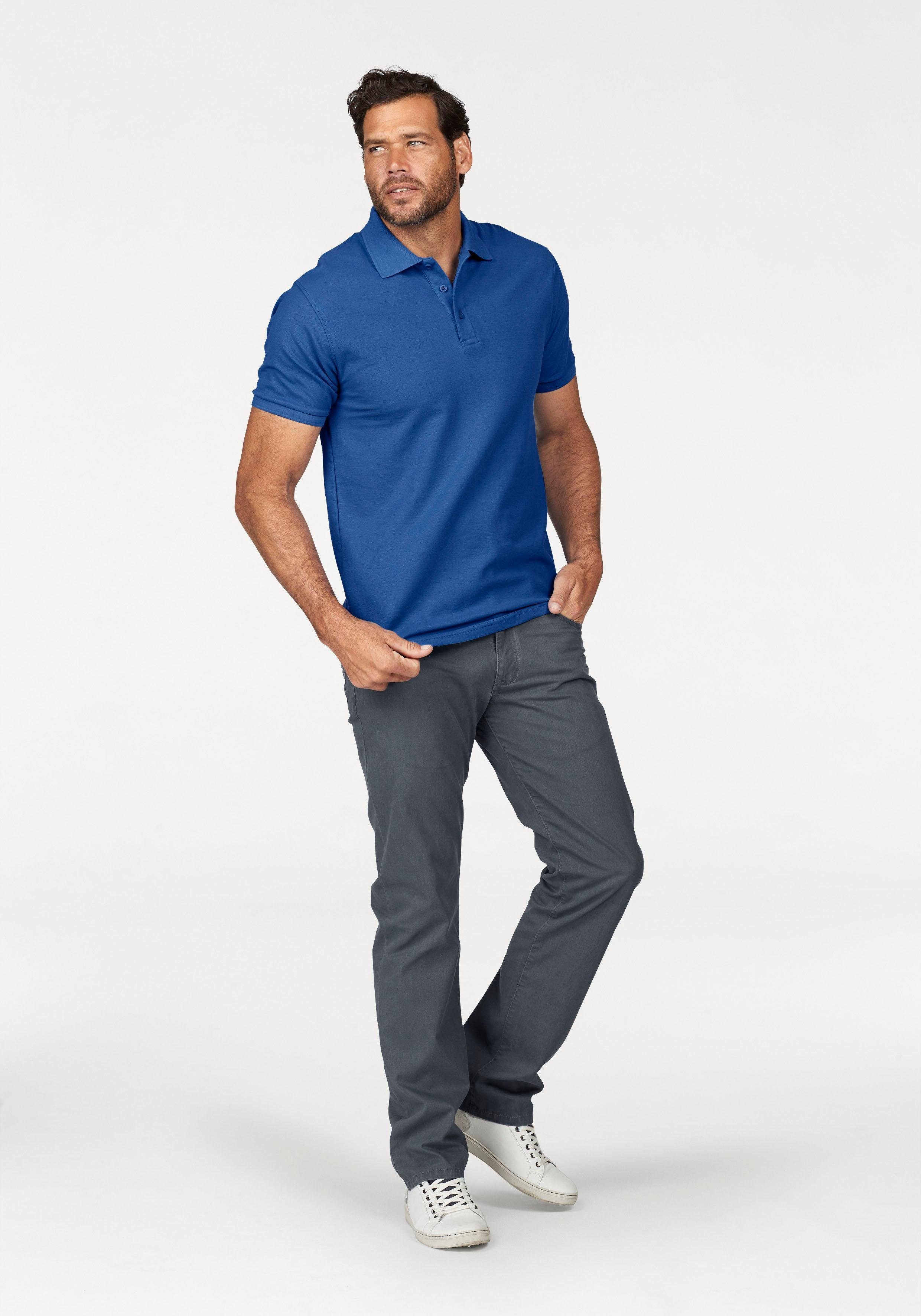 Fruit of the Loom Poloshirt Piqué, unifarben – Bild 4 von 5