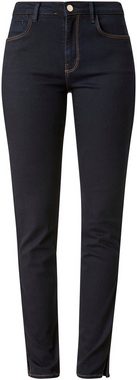 s.Oliver BLACK LABEL Skinny-fit-Jeans mit Schlitzen im Beinabschluss