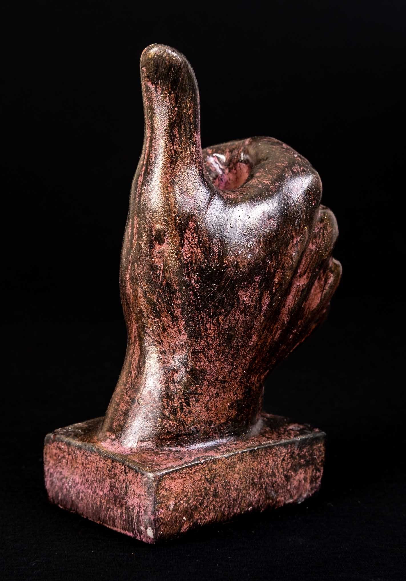 IDYL Dekofigur IDYL Moderne Skulptur Figur Resin "Daumen hoch", Moderne Figur "Daumen hoch".