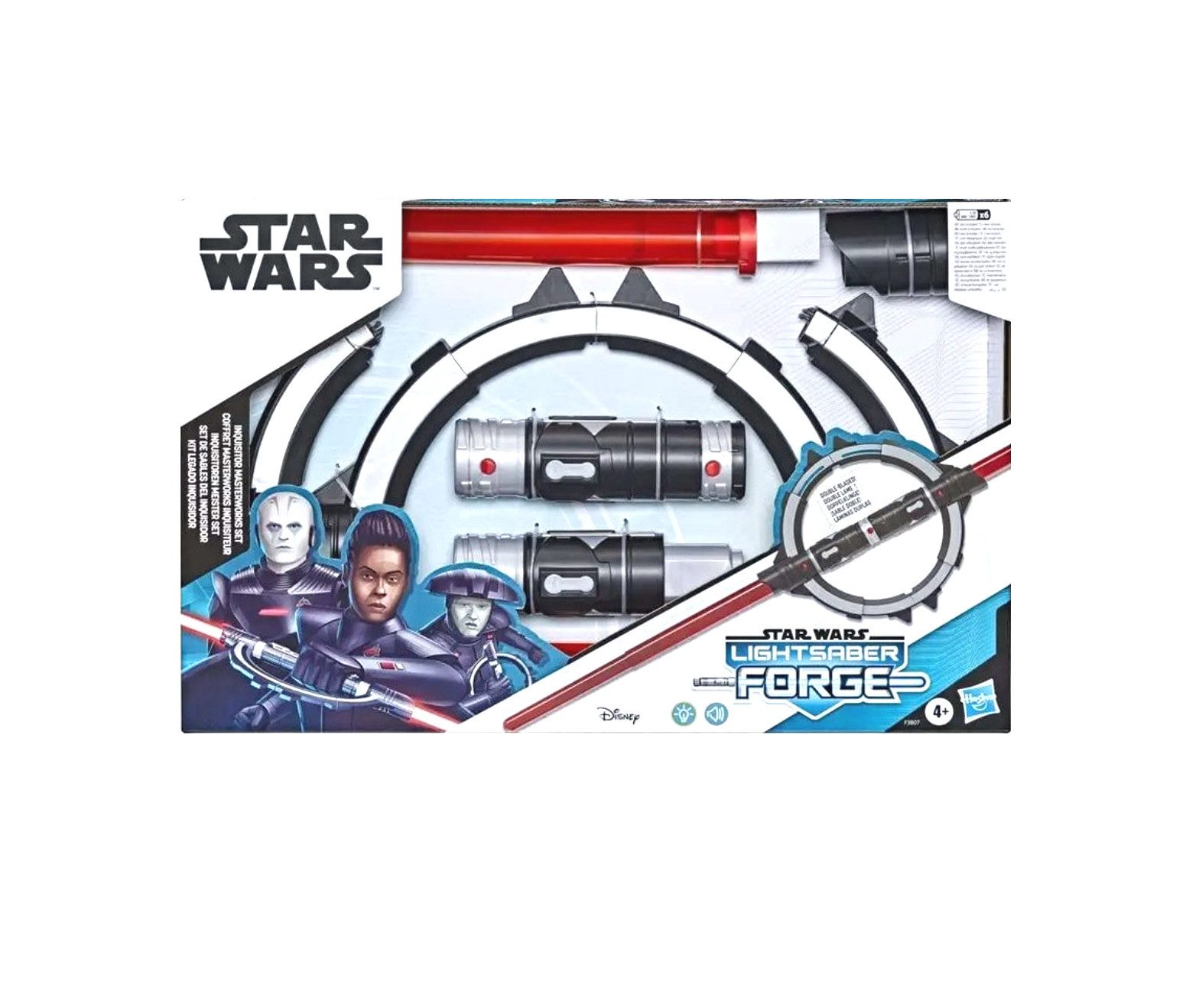 Hasbro Spielwelt Star Wars Lightsaber Forge Inquisitor Doppelklingen-Lichtschwert