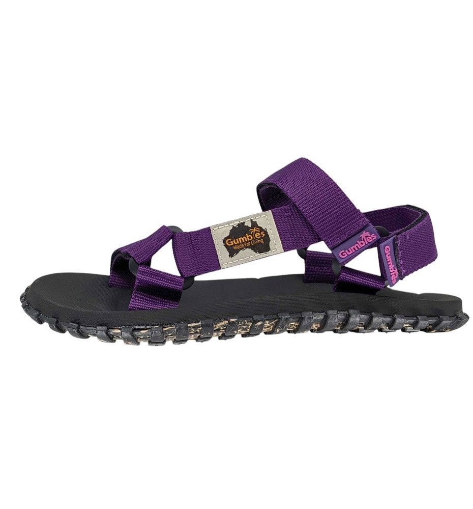 Gumbies Scrambler purple/schwarz Damen Sandale günstig online kaufen