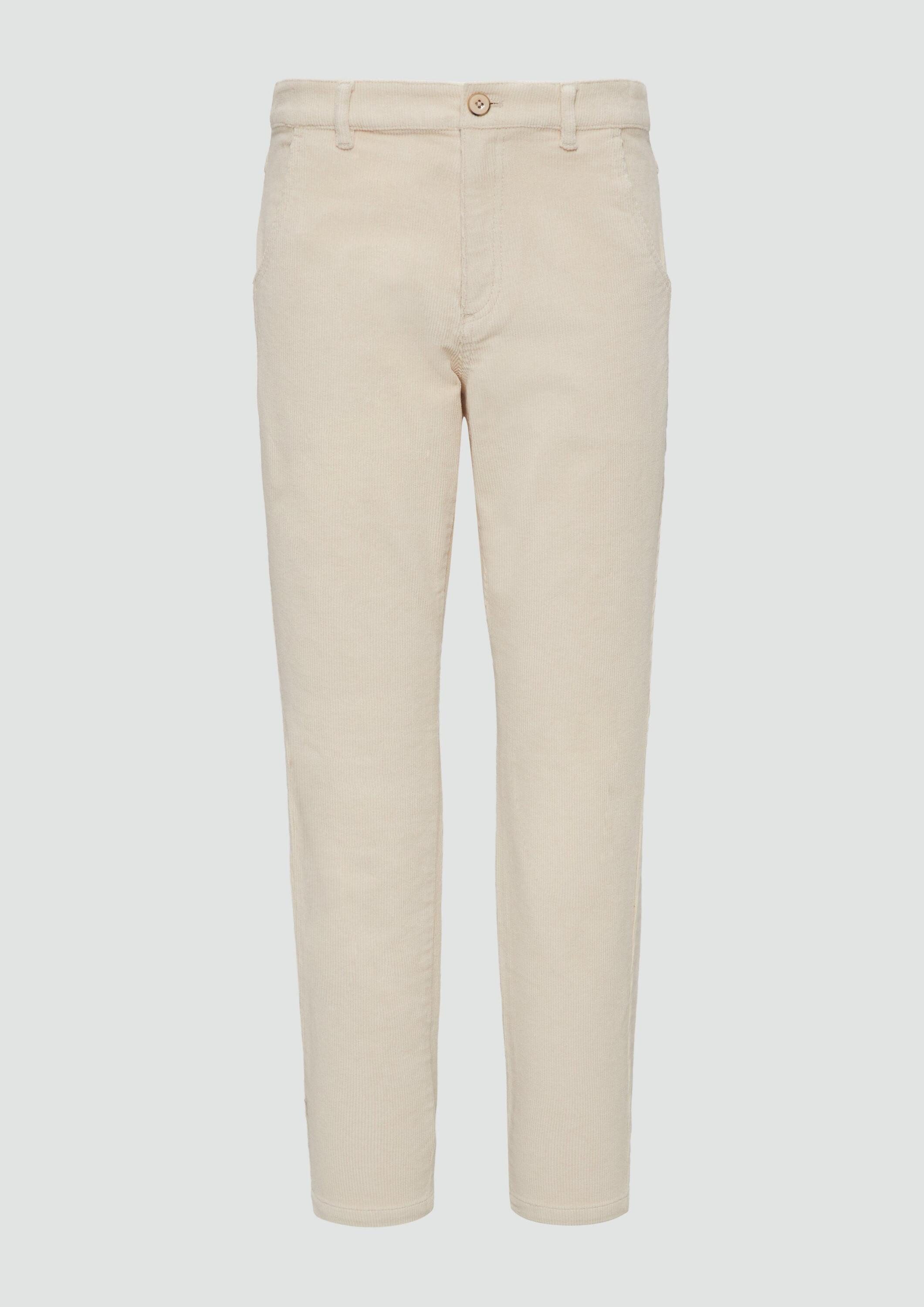 s.Oliver Chinos Hose Cordhose im Slim Fit