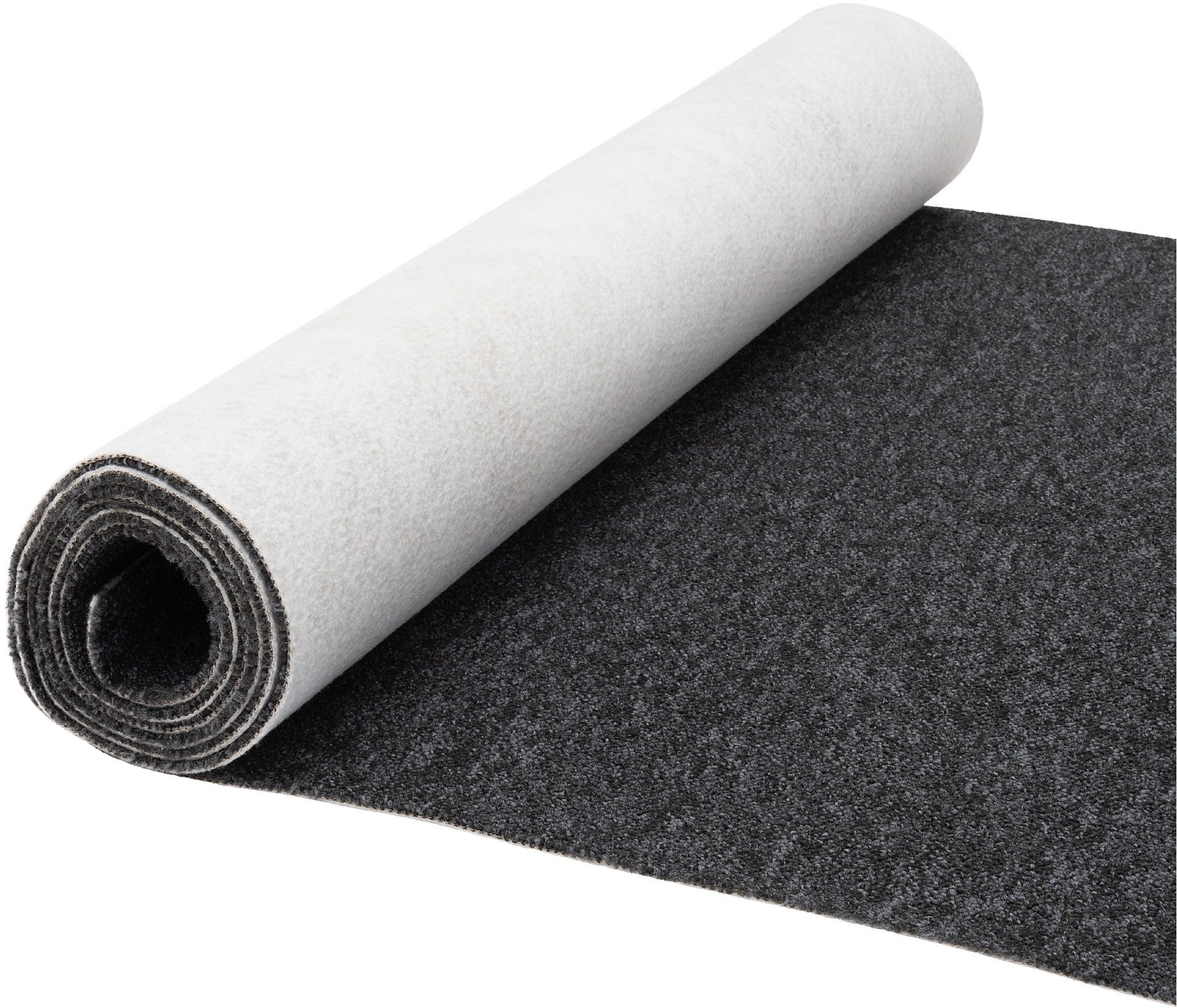 OTTO home Teppichboden Fortis, Schlinge, Gesamthöhe 5 mm, Made in Netherlands, rechteckig, meliert, Breite 400 cm, strapazierfähig, Wohnzimmer