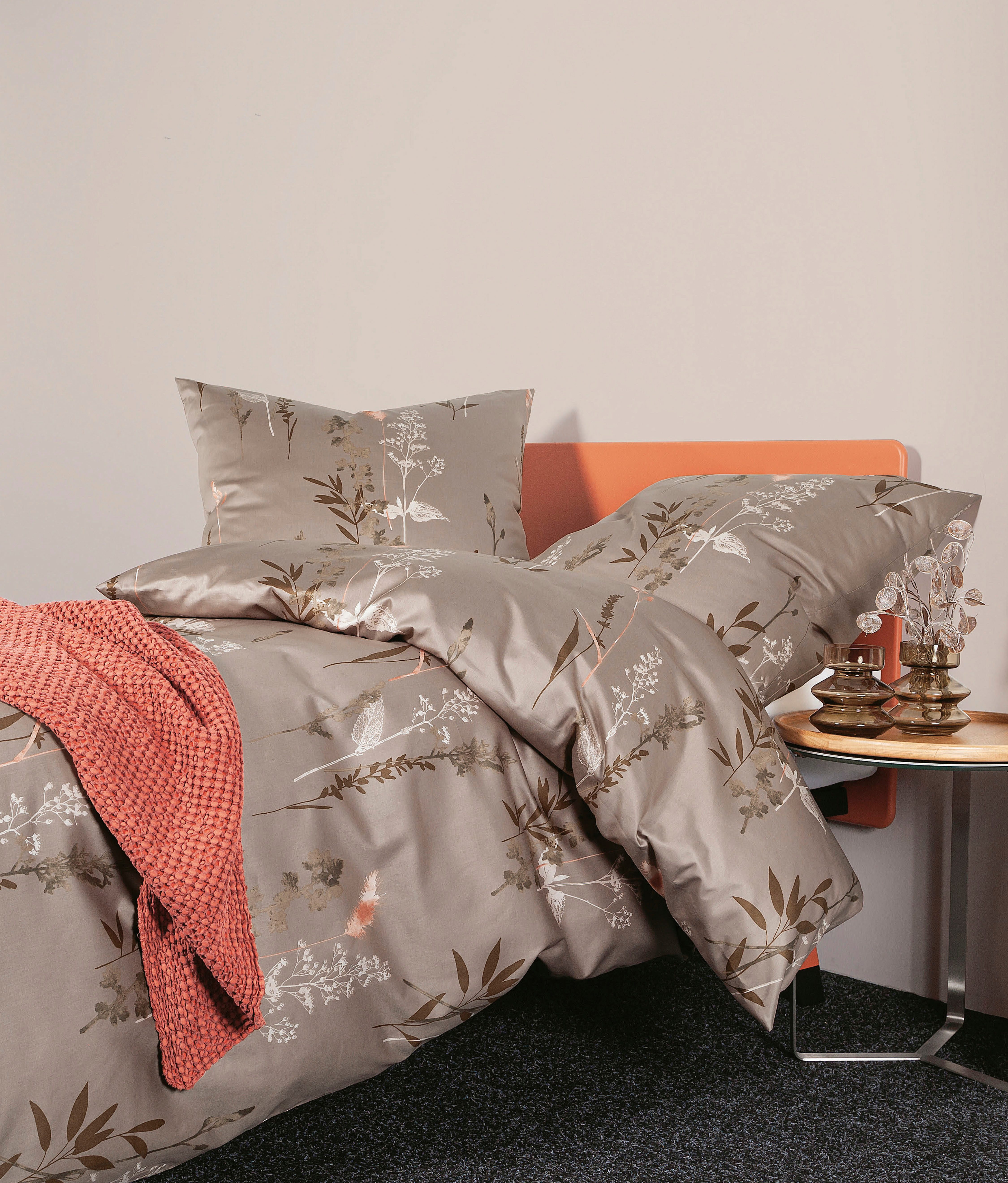 Janine Janine Mako-Satin Bettwäsche moments 98114 nachtschattenblau Größe: günstig online kaufen