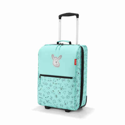 REISENTHEL® Kinderkoffer trolley xs kids cats and dogs mint, 2 Rollen