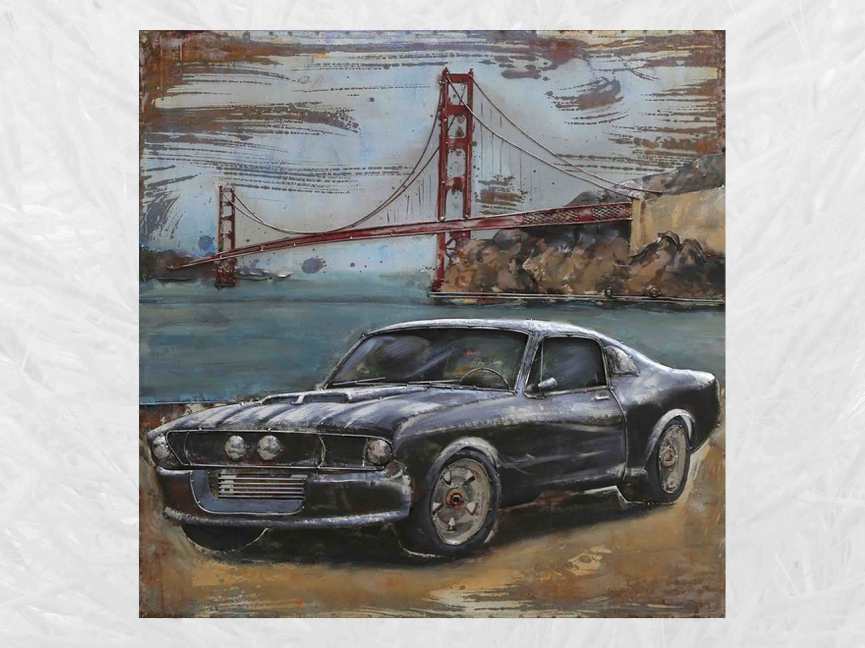 IDYL Metallbild IDYL Metall-Bild mit 3D-Effekt