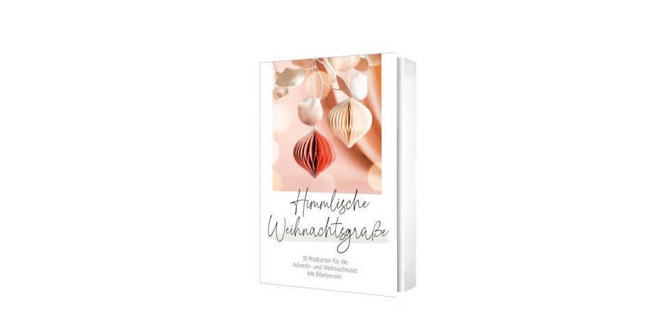 Gerth Medien Grußkarten Himmlische Weihnachtsgrüße - Postkartenset