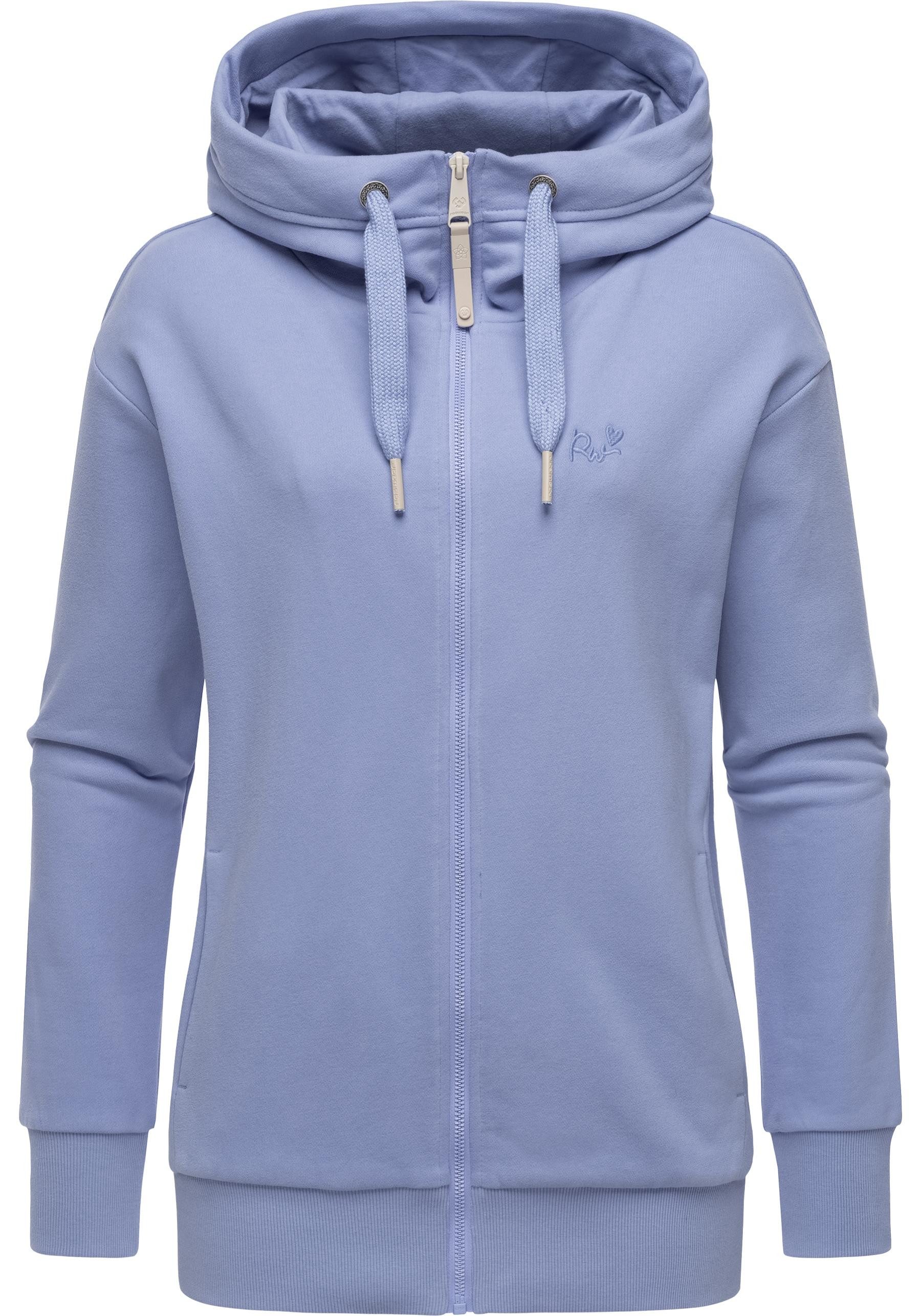 Ragwear Kapuzensweatjacke Yodis Zip weicher Damen Zip-Hoodie mit Kapuze