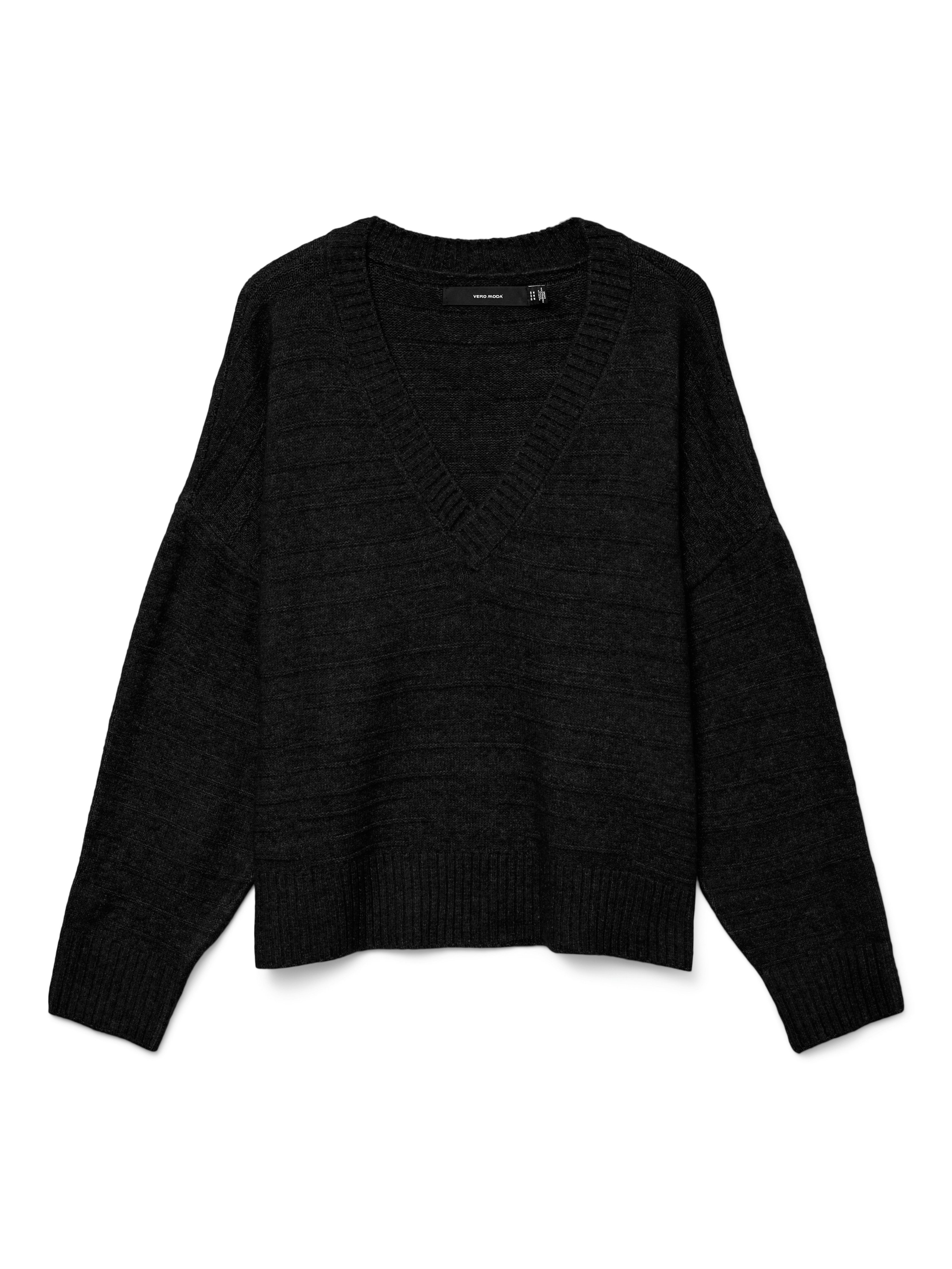 Vero Moda Strickpullover VMBOOM STRUCTURE LS günstig online kaufen
