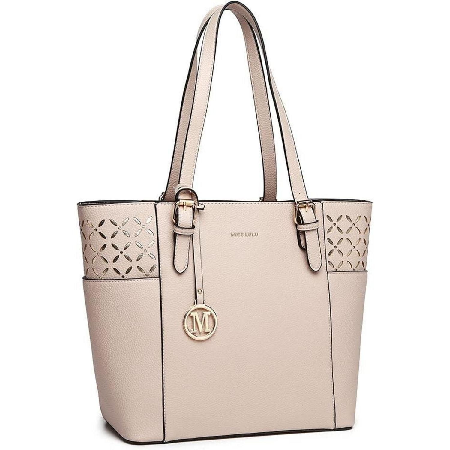 LuxusKollektion Shopper Damen Handtasche Groß Shopper Schultertasche Tote Bag 29cm*14cm*28cm