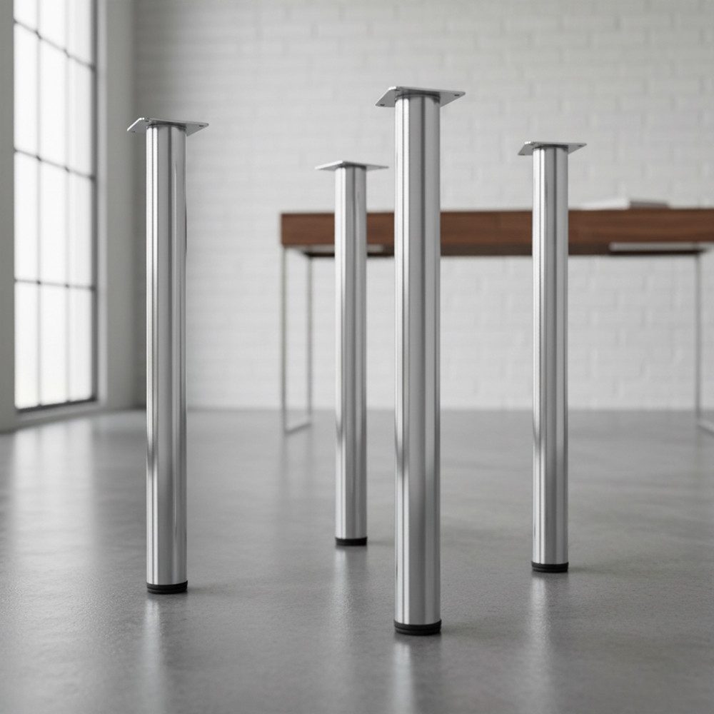 Mucola Möbelfuß Hairpins Tischgestellt Tisch Untergestell, (Stück, 4-St., 4er Set), Pulverbeschichtet