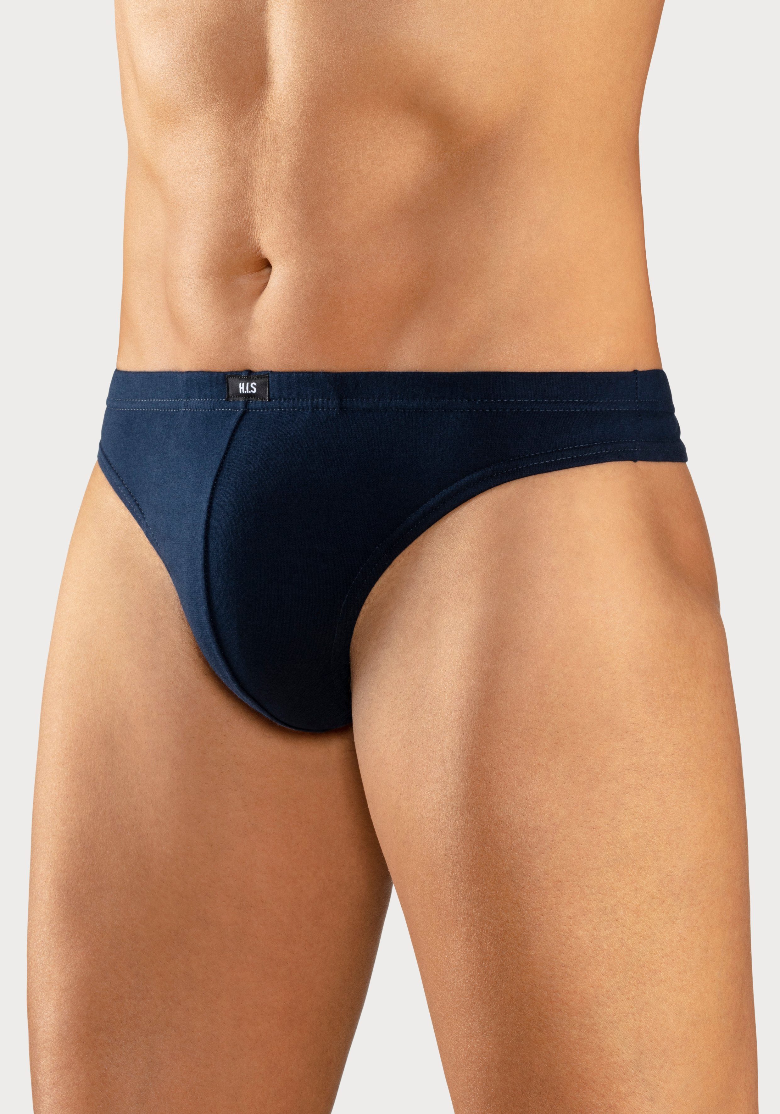 H.I.S String (Packung, 3-St) aus weichem Baumwoll-Stretch