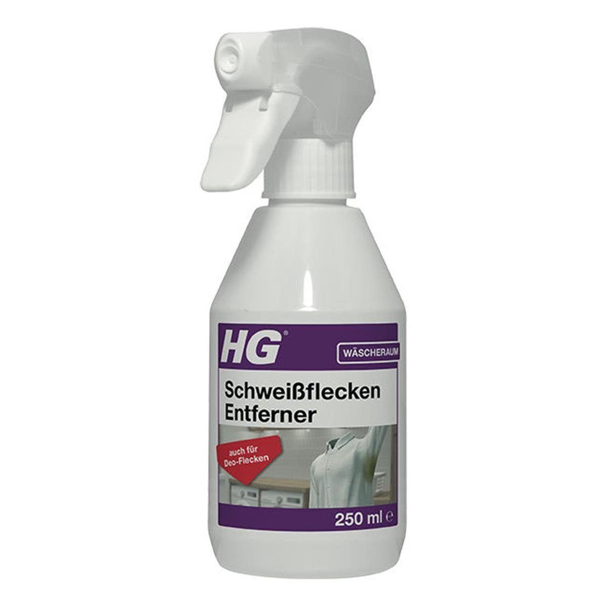 HG HG Schweißflecken Entferner 250ml (1er Pack) Fleckentferner