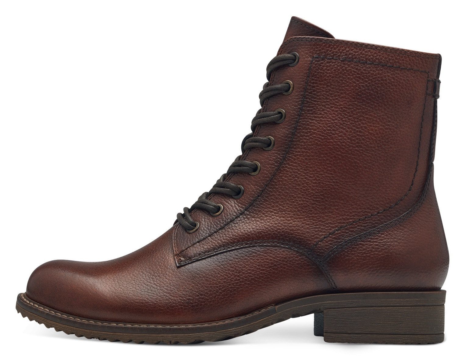 Tamaris Schnürstiefelette, Blockabsatz, Schnürboots, Busisnessschuh im günstig online kaufen