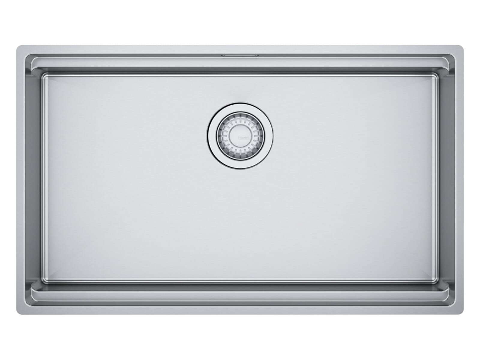 FRANKE Edelstahlspüle, rechteckig, 73/44 cm, (1 St)