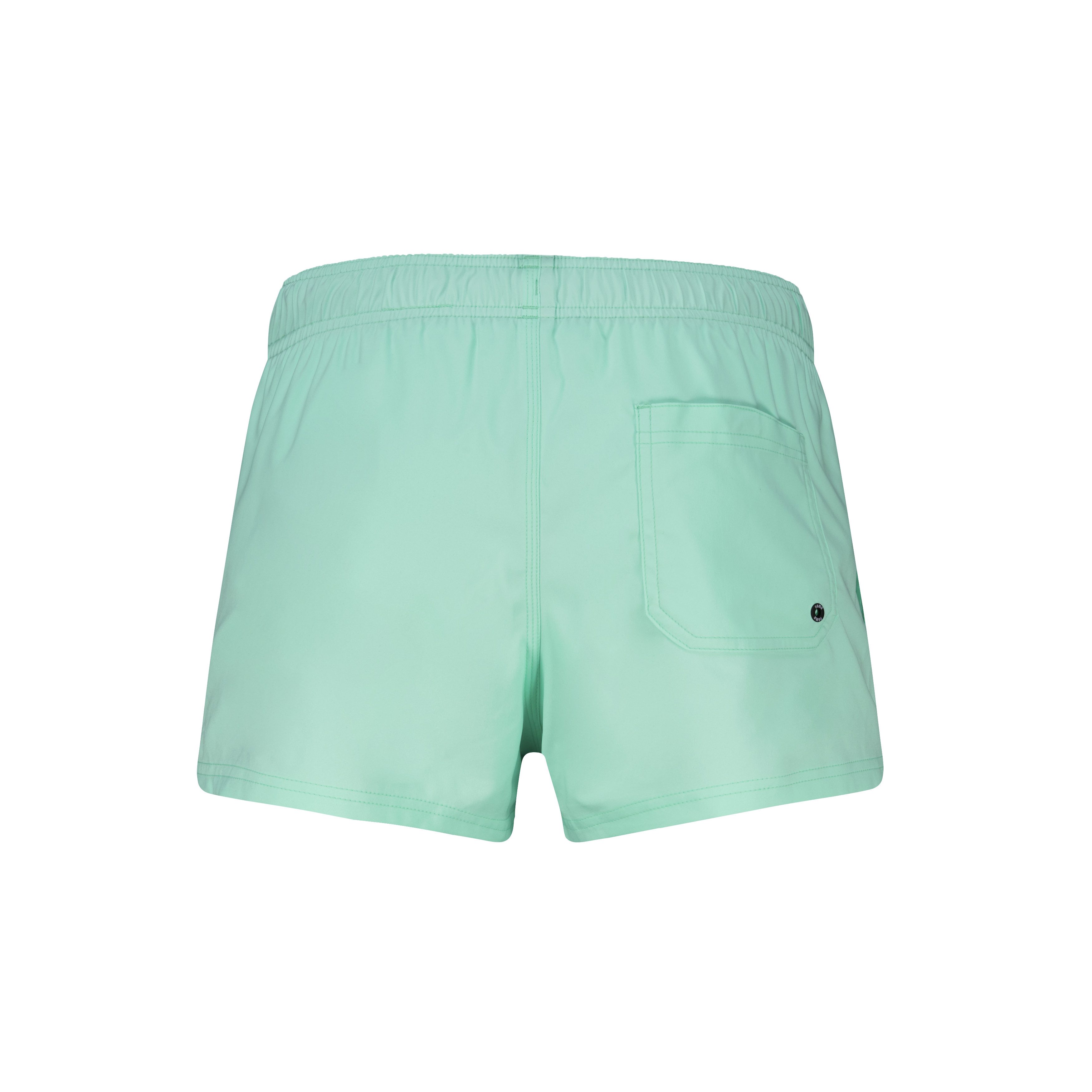 PUMA Badeshorts PUMA SWIM MEN SHORT LENGTH SWIM SHORTS mit seitlichen Eingriff-Taschen, Gesäßtasche mit Klettverschluss