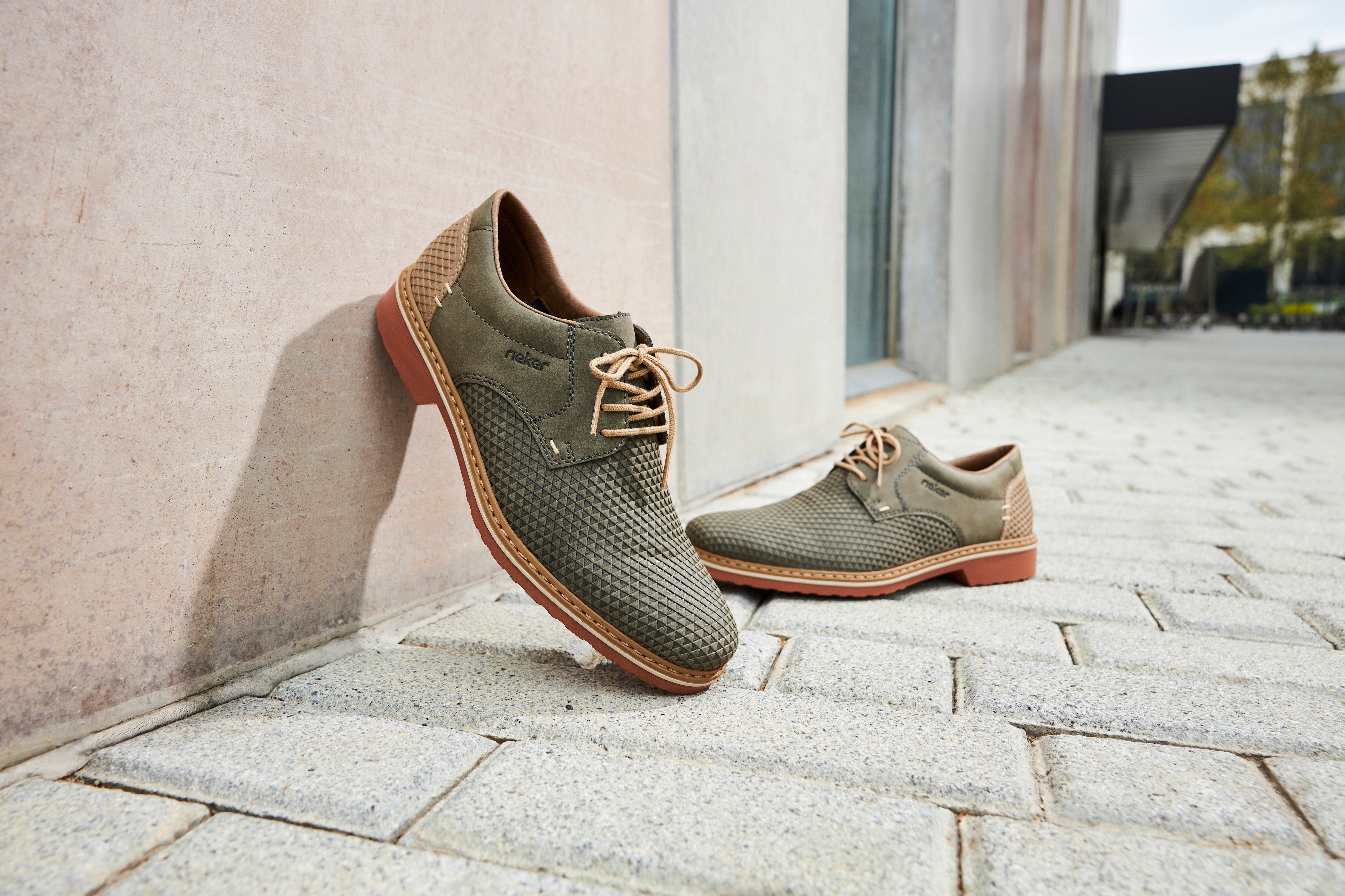 Rieker Schnürschuh, Business-Schnürer, Halbschuh mit modischer günstig online kaufen