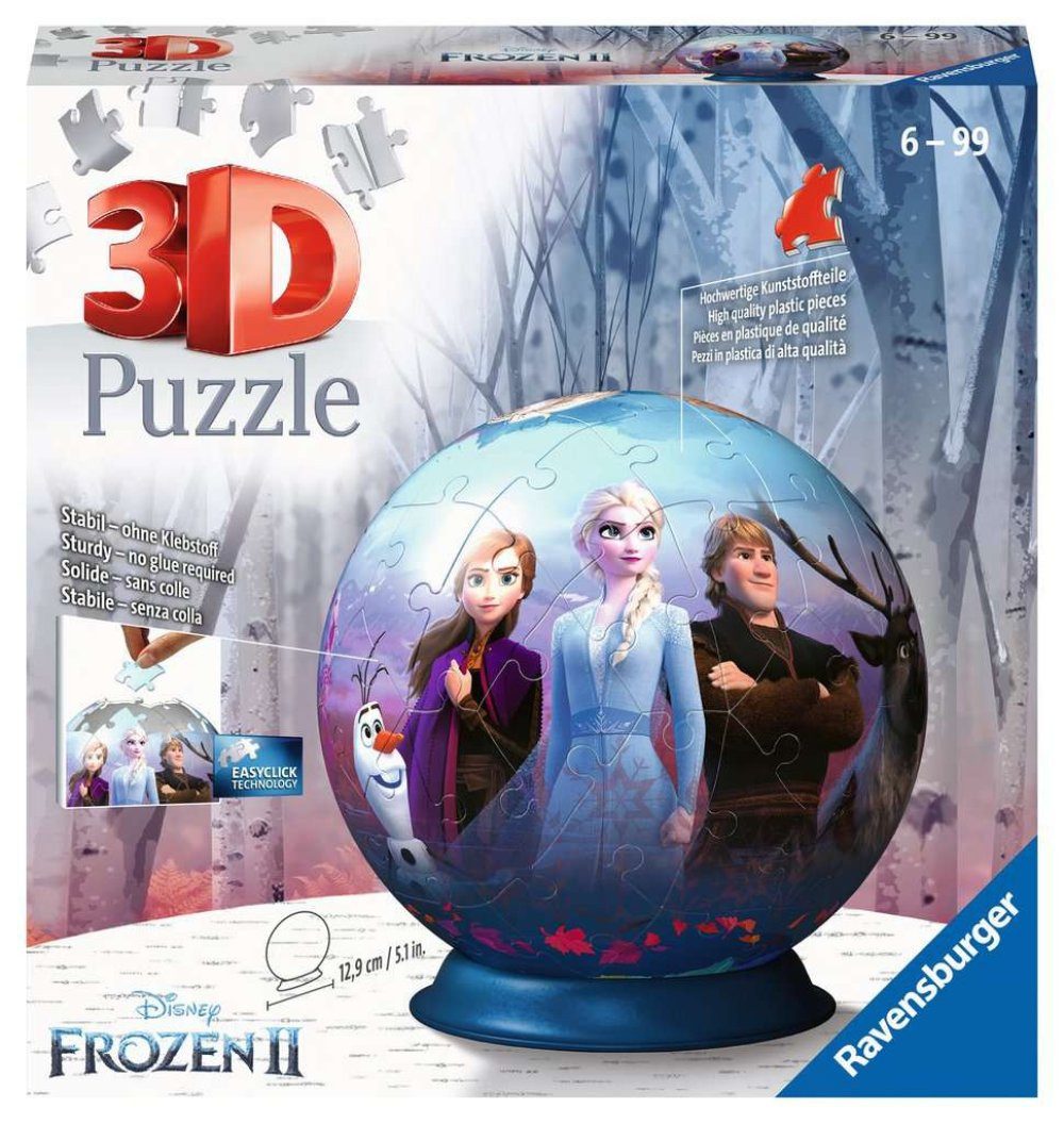 Ravensburger Puzzle 3D Puzzle-Ball - Fro, Puzzleteile