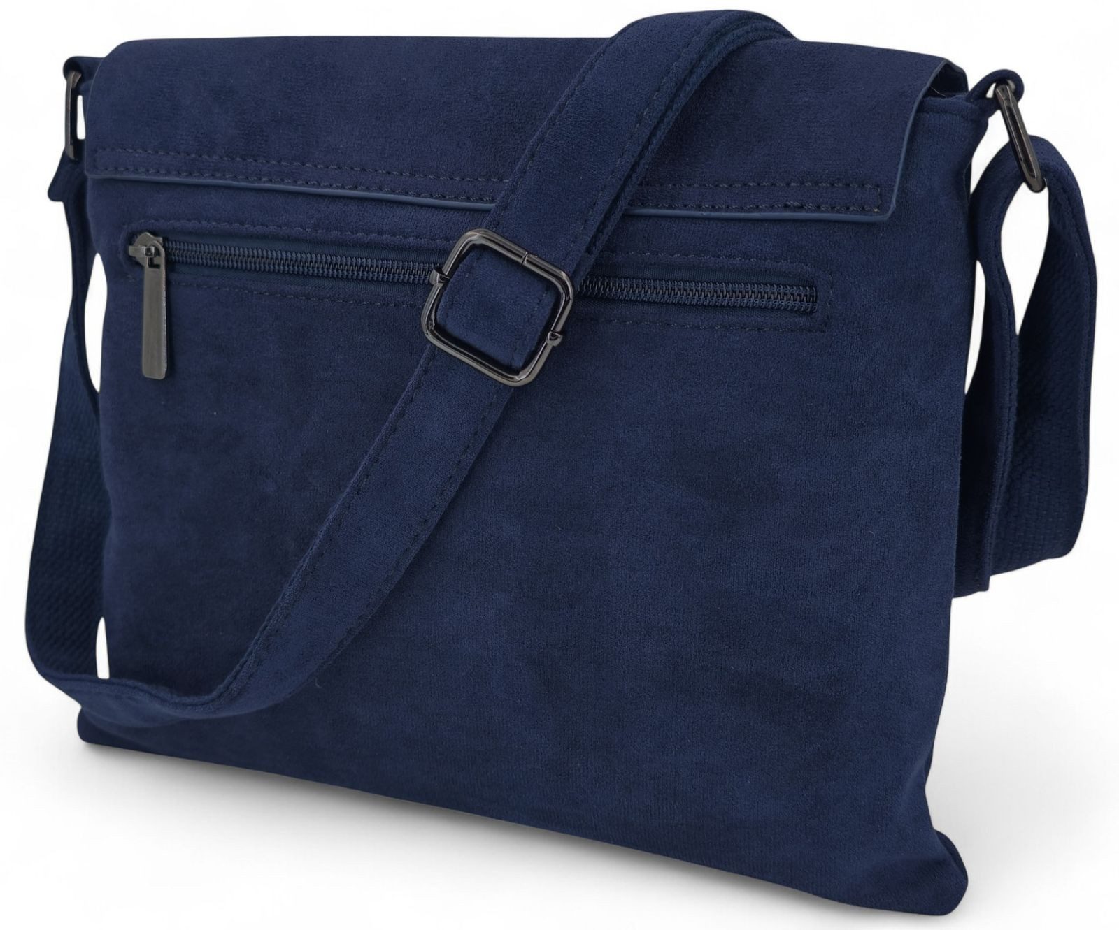 styleBREAKER Schultertasche Samtige Schultertasche (1-tlg)