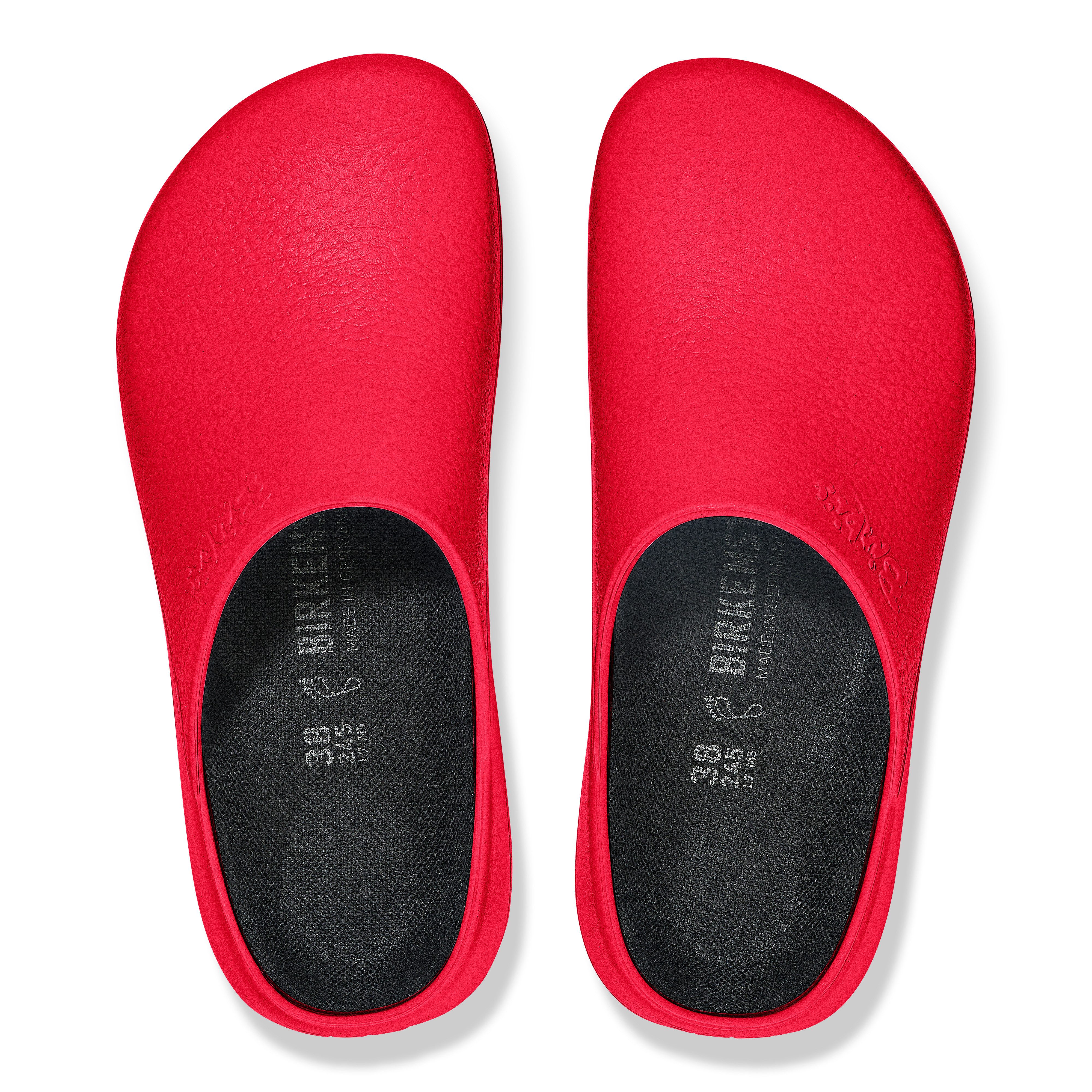 Birkenstock Berufsschuhe Damen & Herren - Einlagengeeignet - Super Birki Fusion Clog Auswechselbares Kork-Latex-Fußbett waschbar bis 30°C - Clog bis 80°C