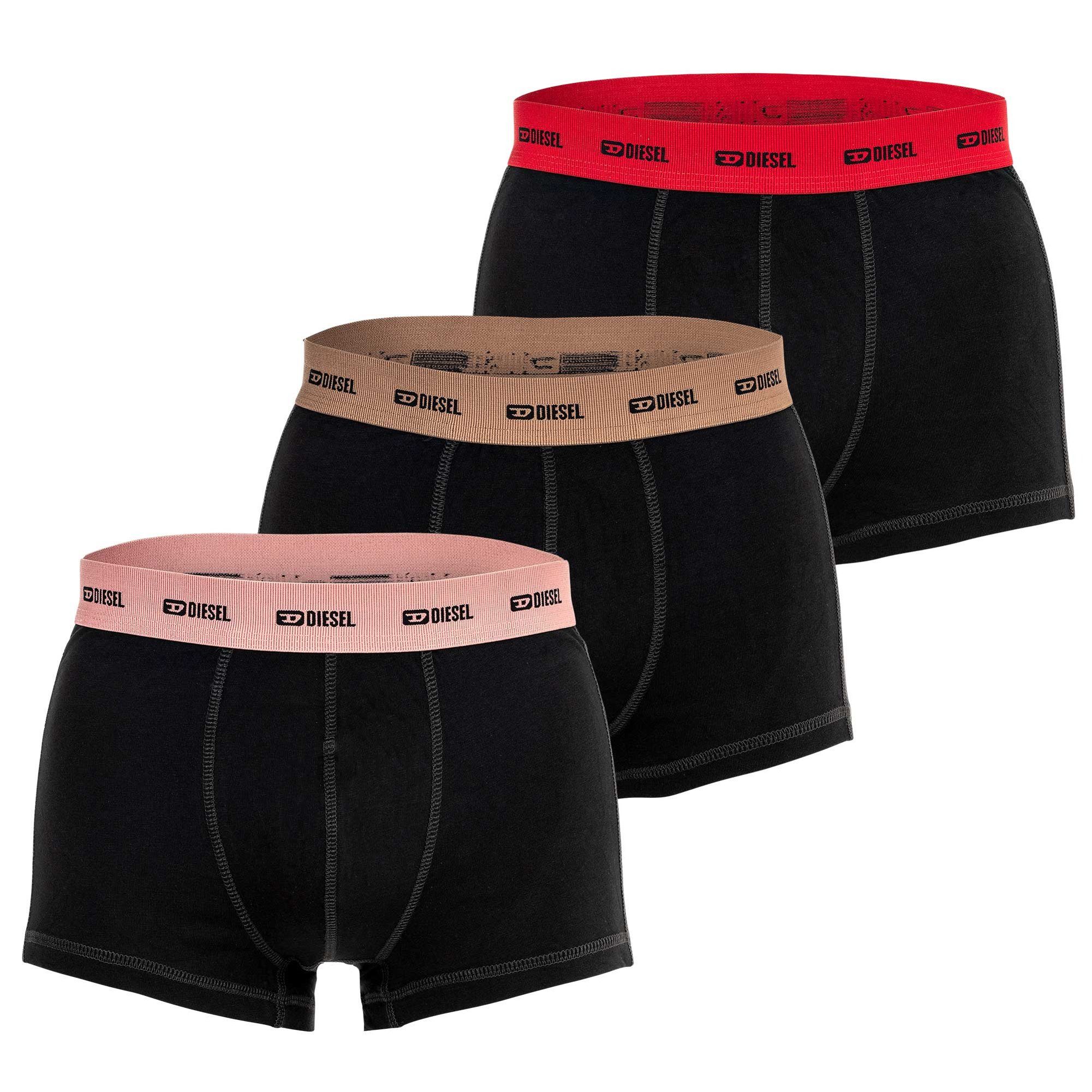 Diesel Boxer Herren Boxershort 3er Pack Baumwolle (Packung, 3er Pack)