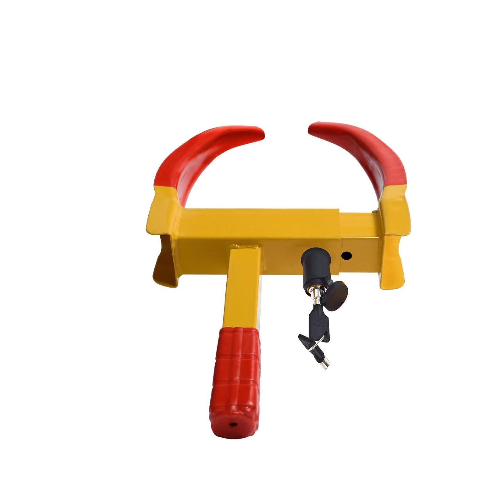 FIVMEN Lenkradschloss Wegfahrsperre Universal Radkralle Reifenkralle, Parkkralle Radschloss, Diebstahlsicherung für Radklemmen, Radsicherung von Auto, Motorrad