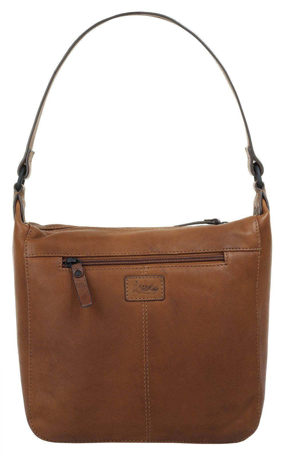 X-Zone Umhängetasche, echt Leder