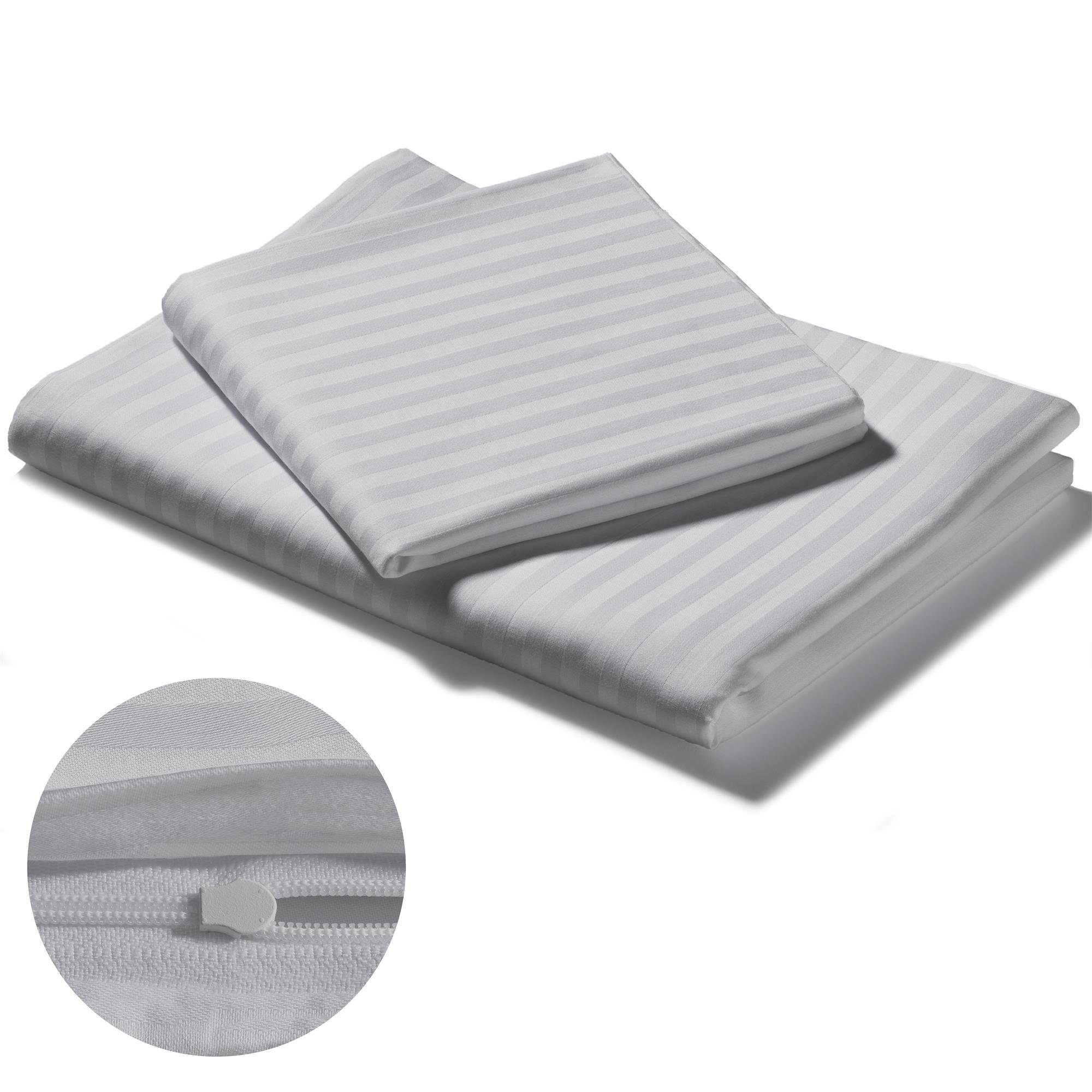 aqua-textil Bettwäsche Nele Bettgarnitur Mako Satin günstig online kaufen