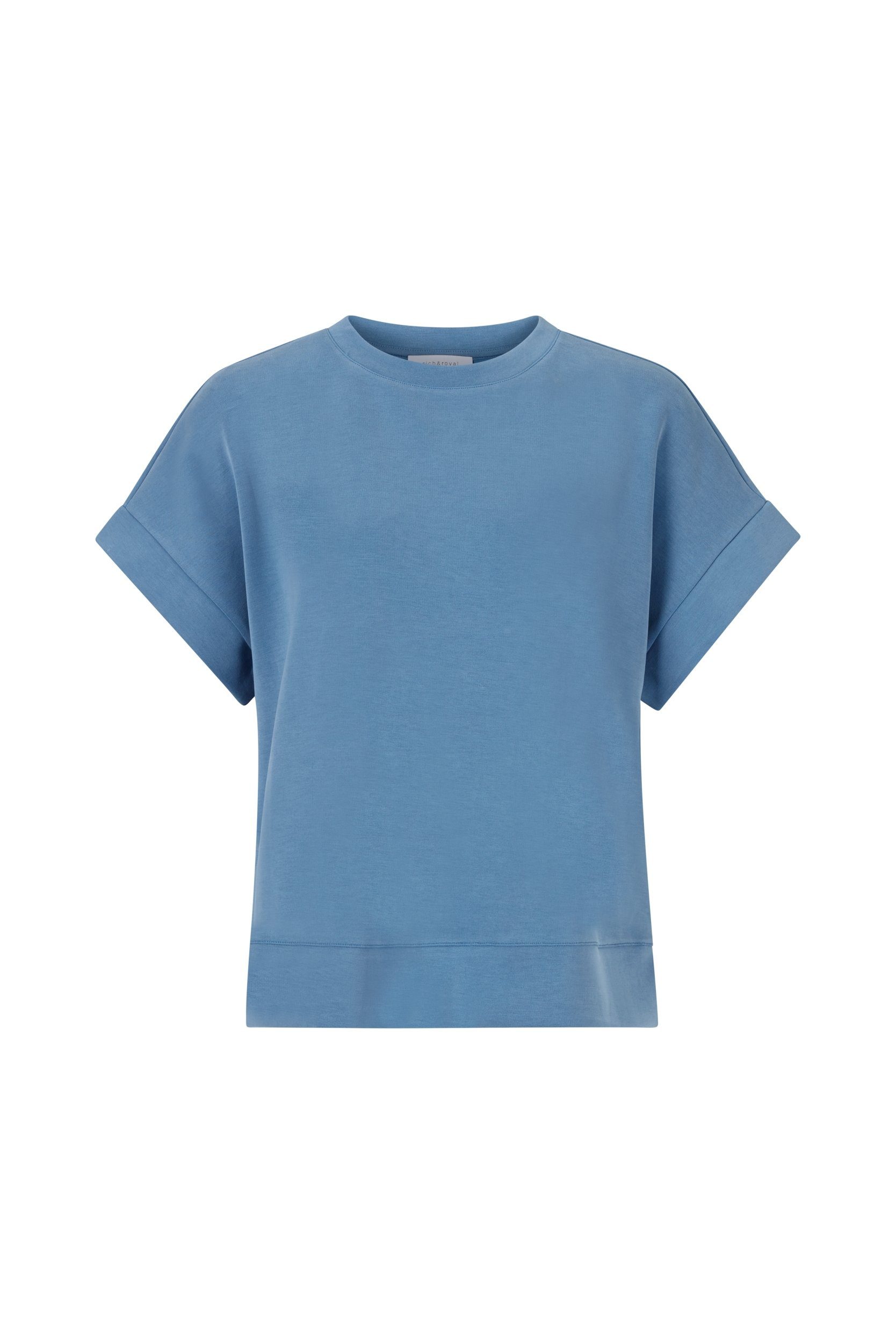 Rich & Royal Sweatshirt Tencel peached Shirt