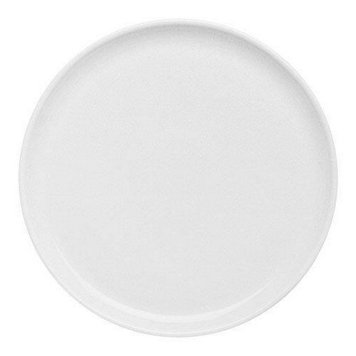 Fürstenberg Kuchenplatte Herzog Ferdinand Weiß, Porzellan, 28 cm