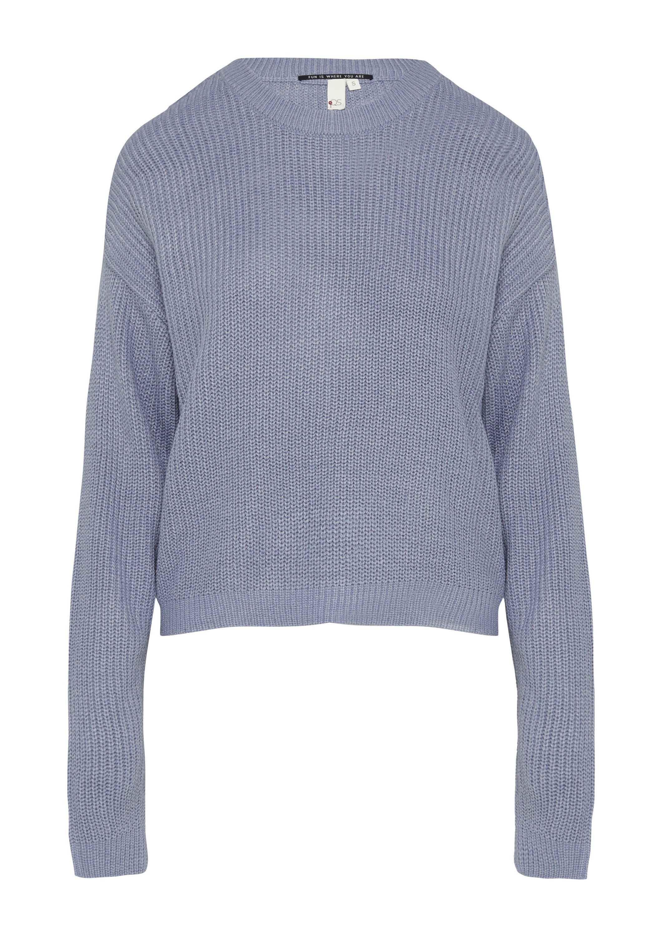 QS Longpullover Strickpullover (1-tlg) günstig online kaufen